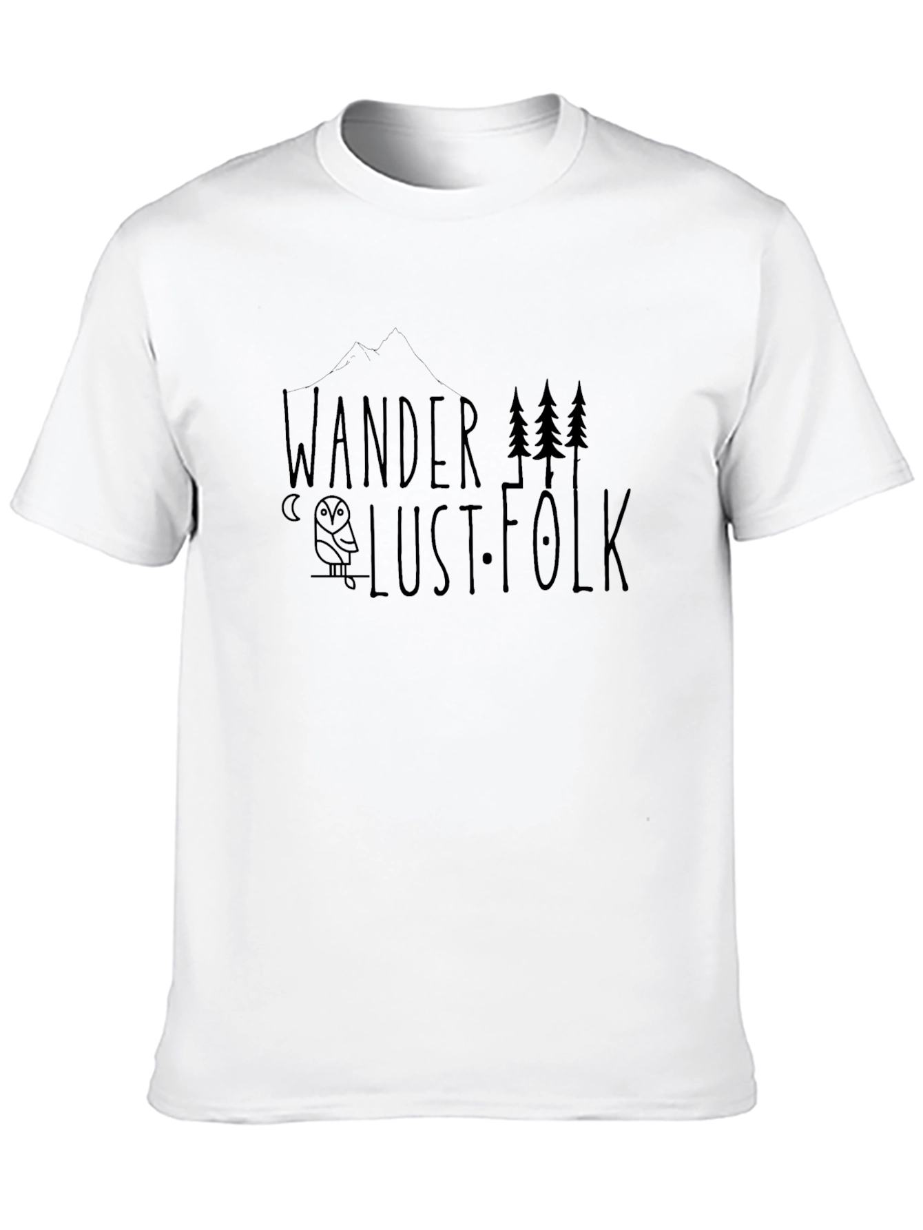 Wanderlust Folk Graphic Tee