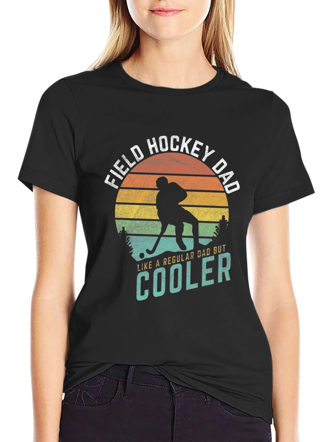 Field Hockey Dad T-Shirt - Regular Dad But Cooler