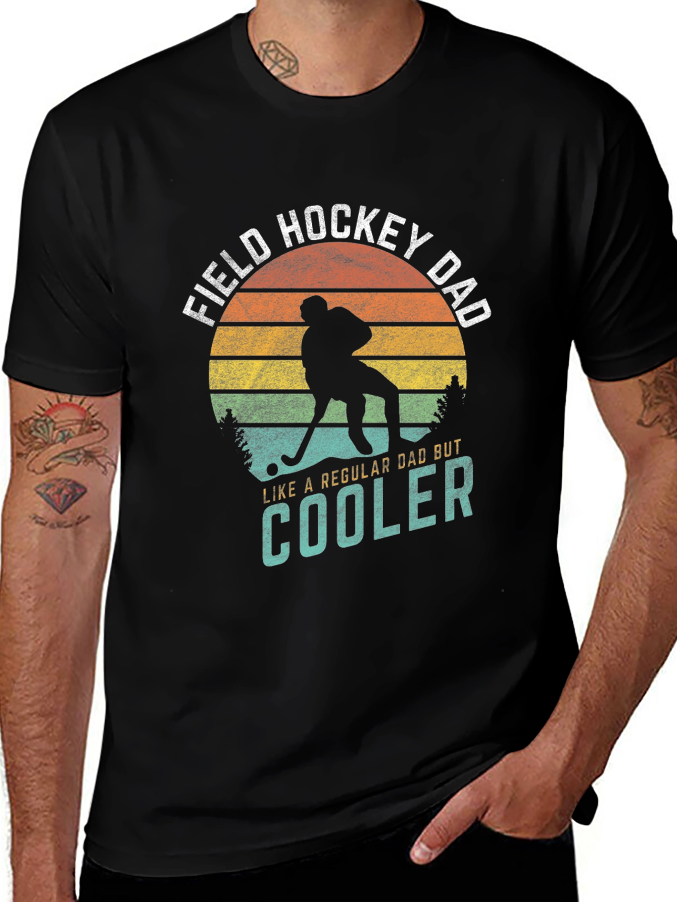 Field Hockey Dad T-Shirt - Regular Dad But Cooler