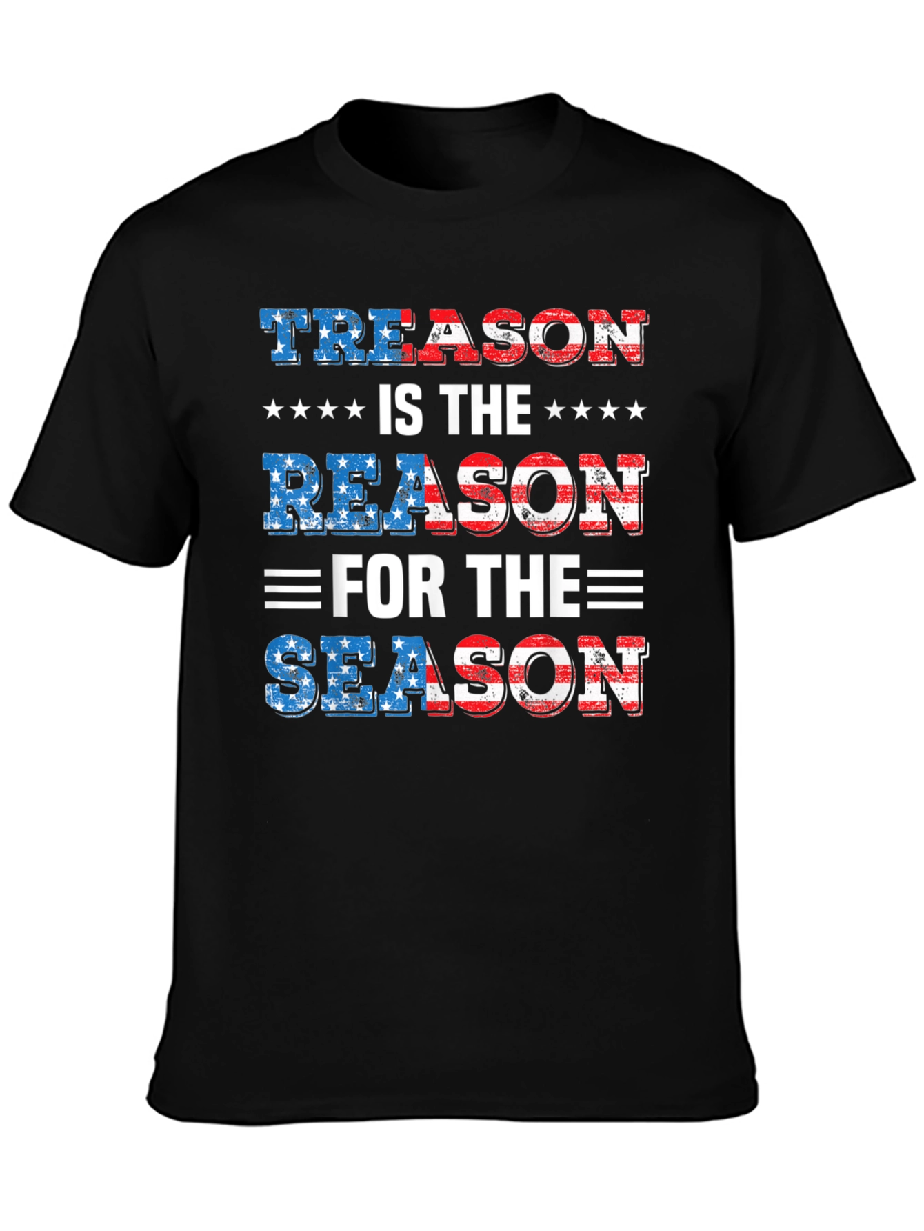Treason is the Reason T-Shirt Patriotic USA Flag