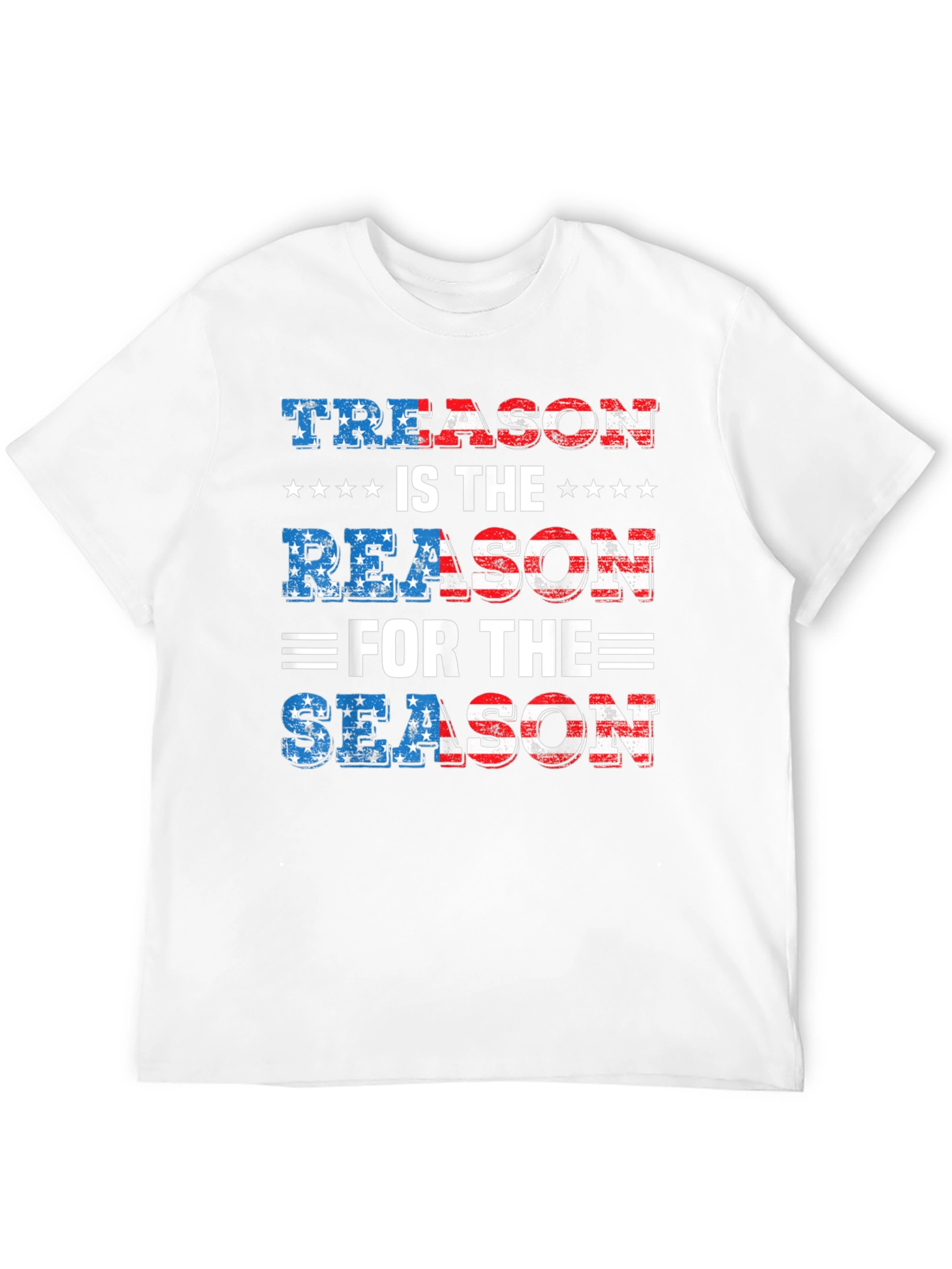 Treason is the Reason T-Shirt Patriotic USA Flag