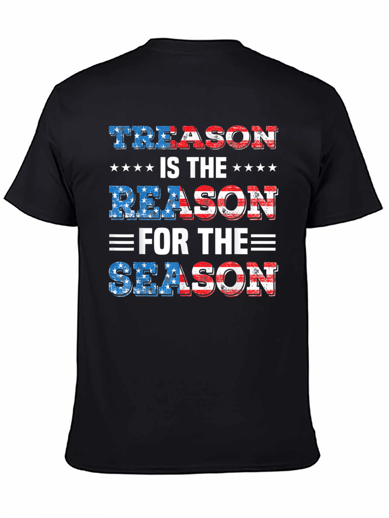 Treason is the Reason T-Shirt Patriotic USA Flag