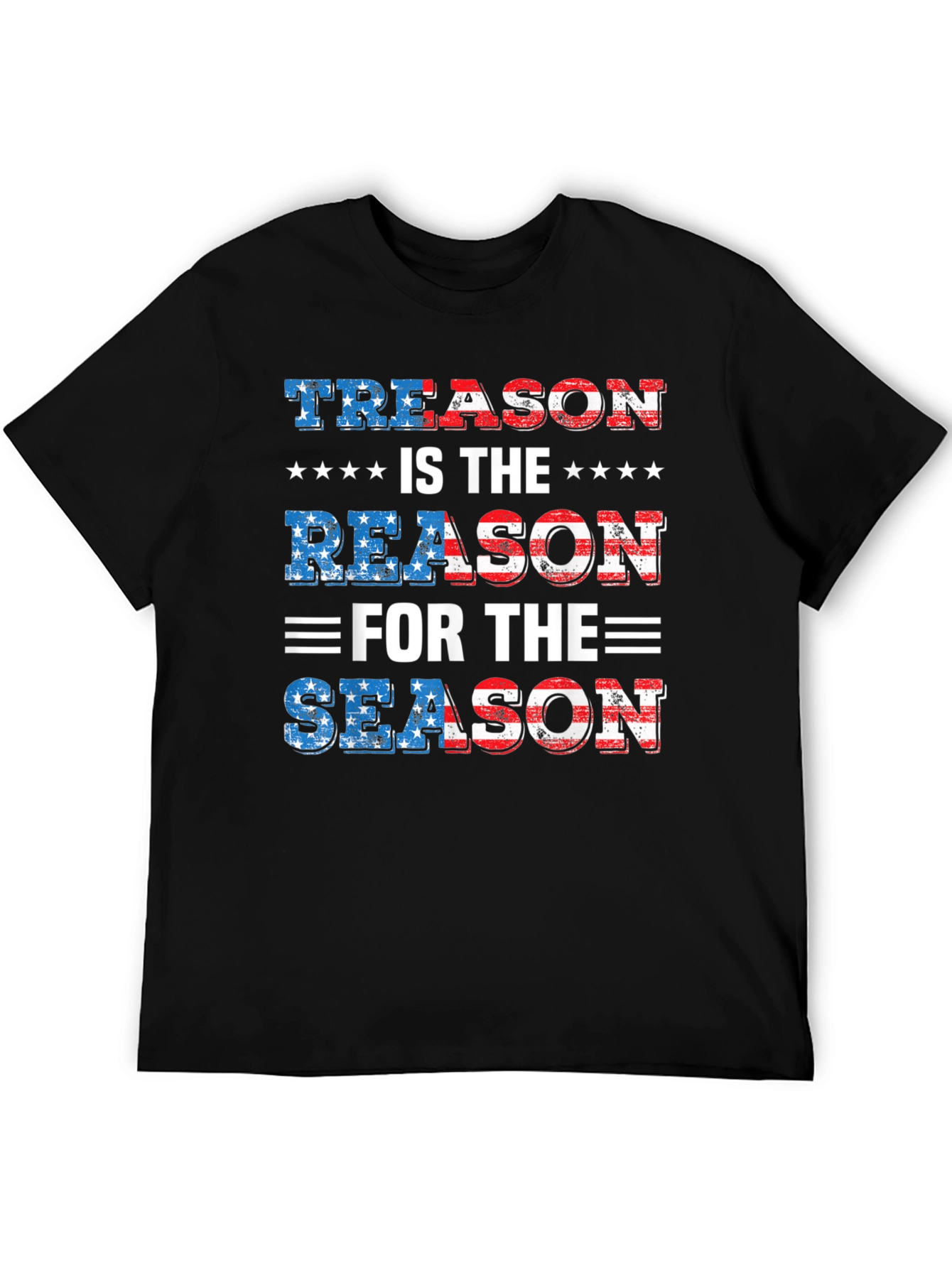 Treason is the Reason T-Shirt Patriotic USA Flag