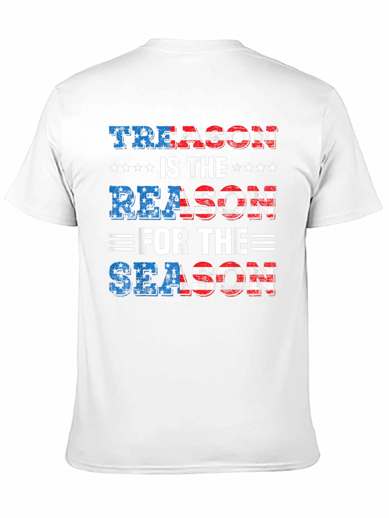 Treason is the Reason T-Shirt Patriotic USA Flag