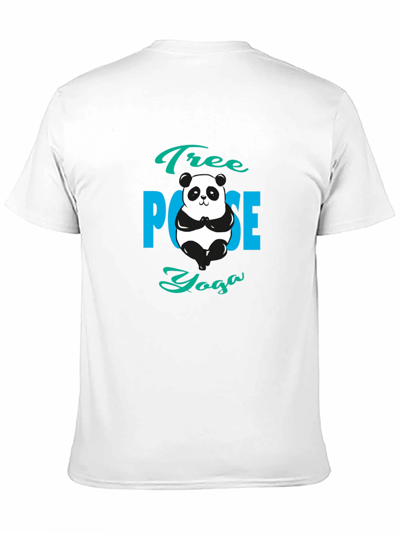 Panda Tree Pose Yoga Graphic Tee