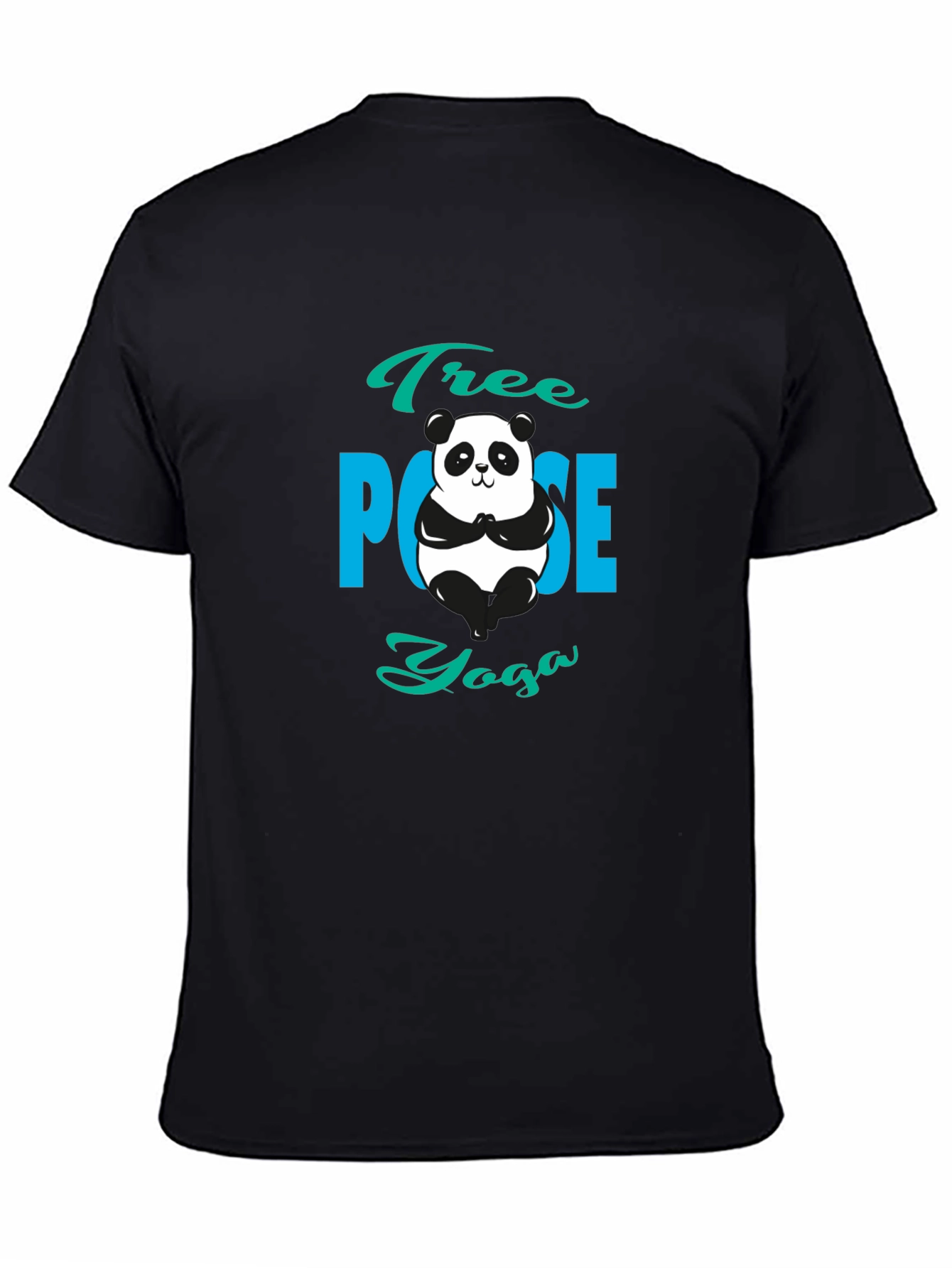 Panda Tree Pose Yoga Graphic Tee