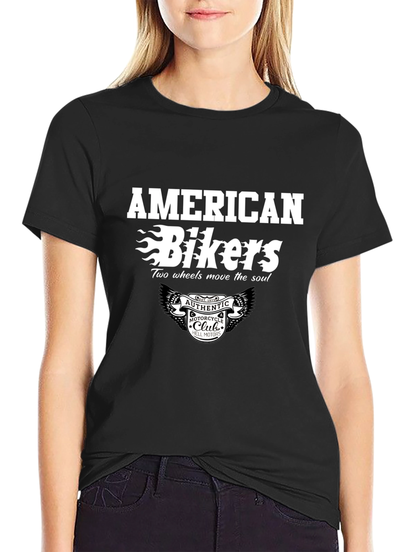 American Bikers Graphic T-Shirt