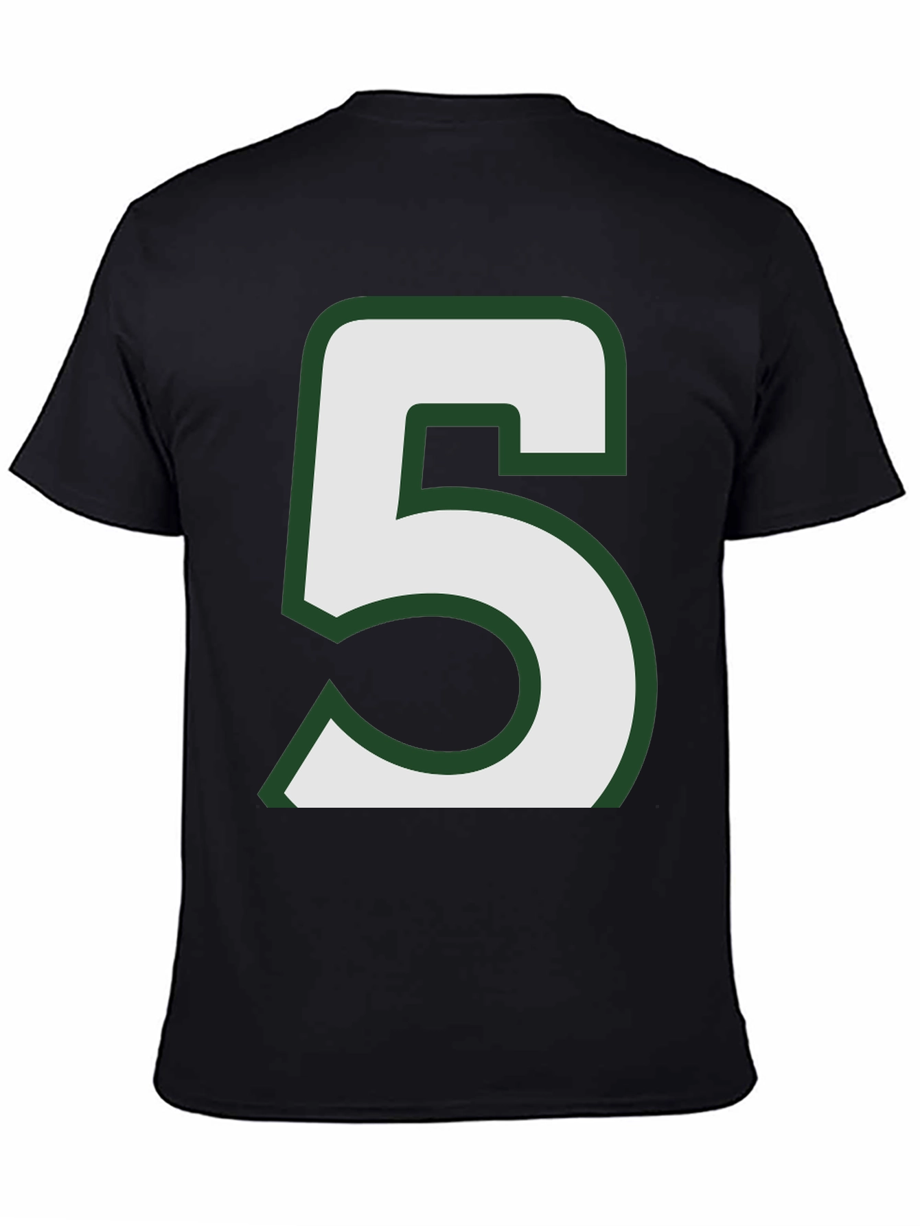 Number 5 Graphic T-Shirt - Casual Style