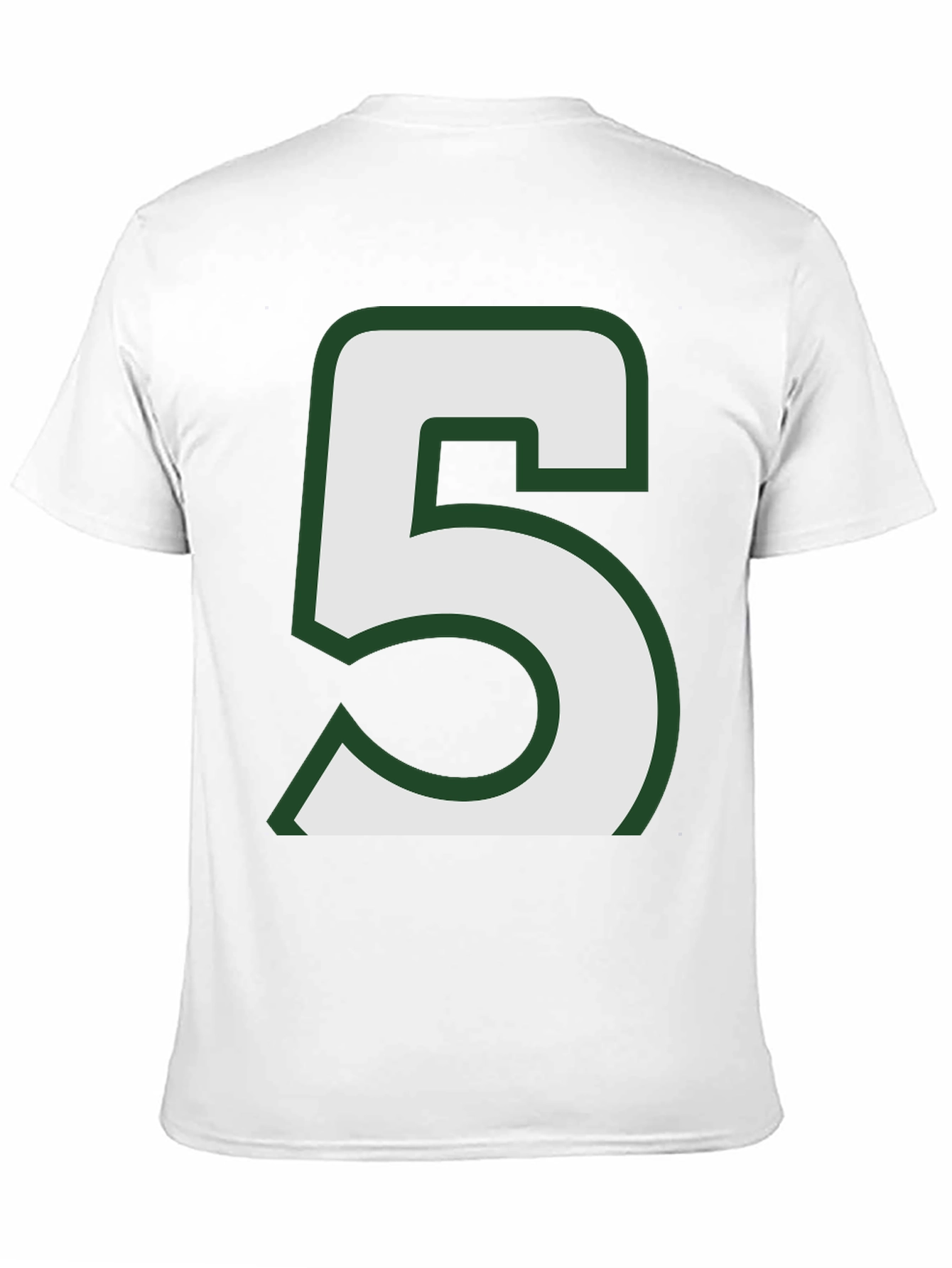 Number 5 Graphic T-Shirt - Casual Style