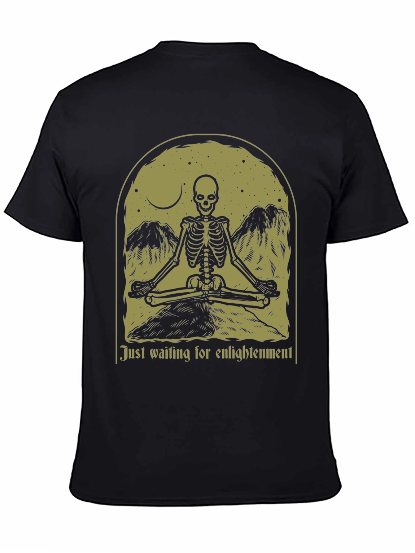Enlightenment Skeleton Graphic Tee