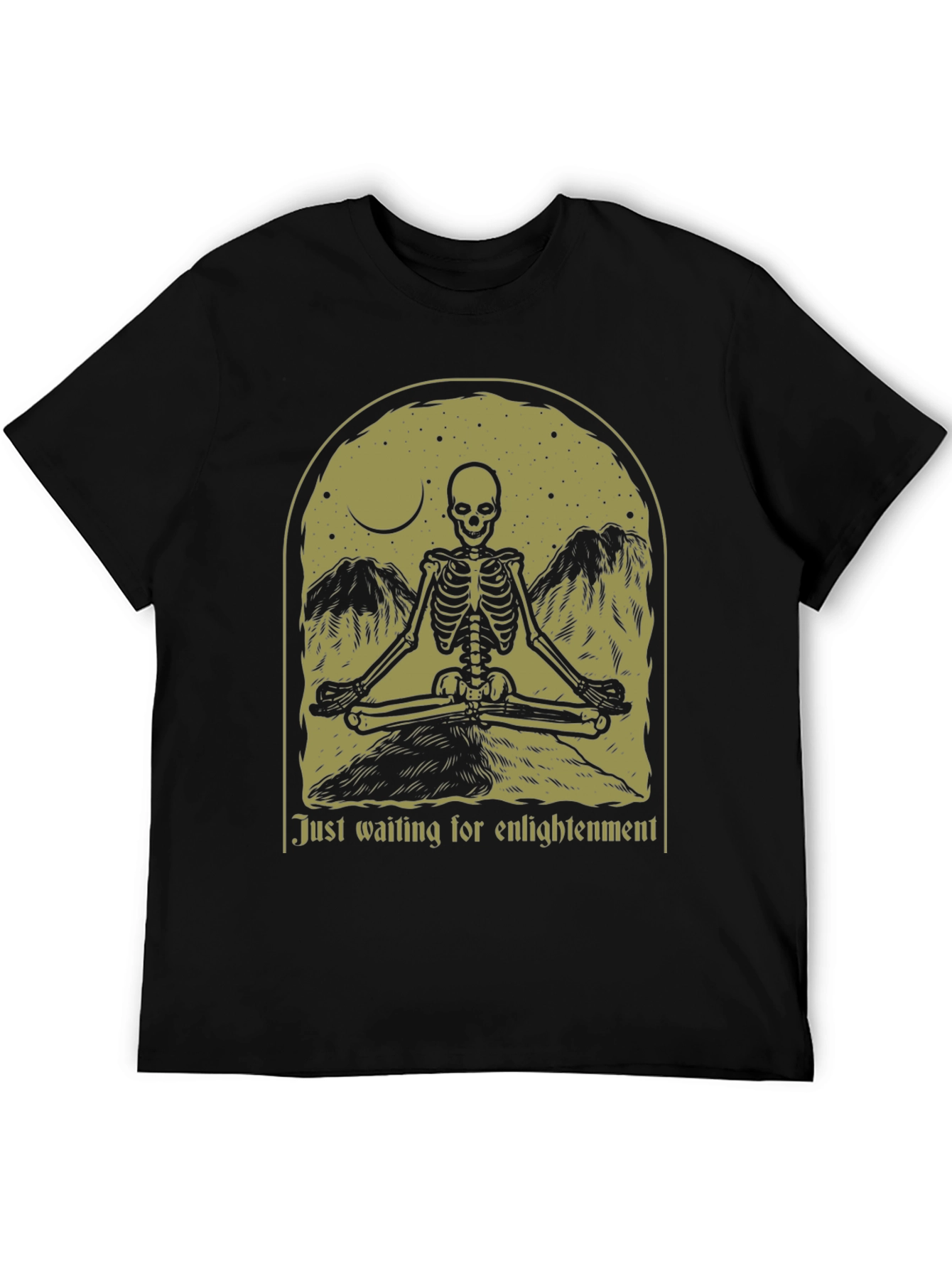 Enlightenment Skeleton Graphic Tee