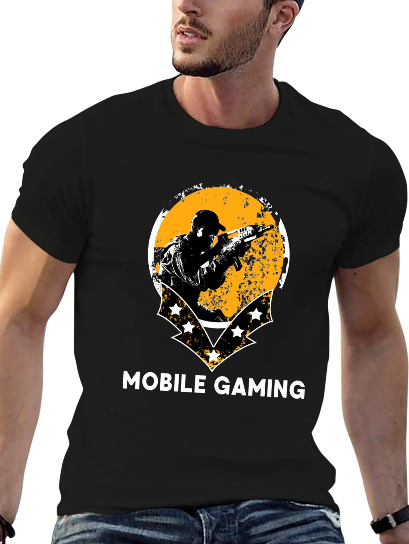 Mobile Gaming Graphic Tee - Gamer T-Shirt