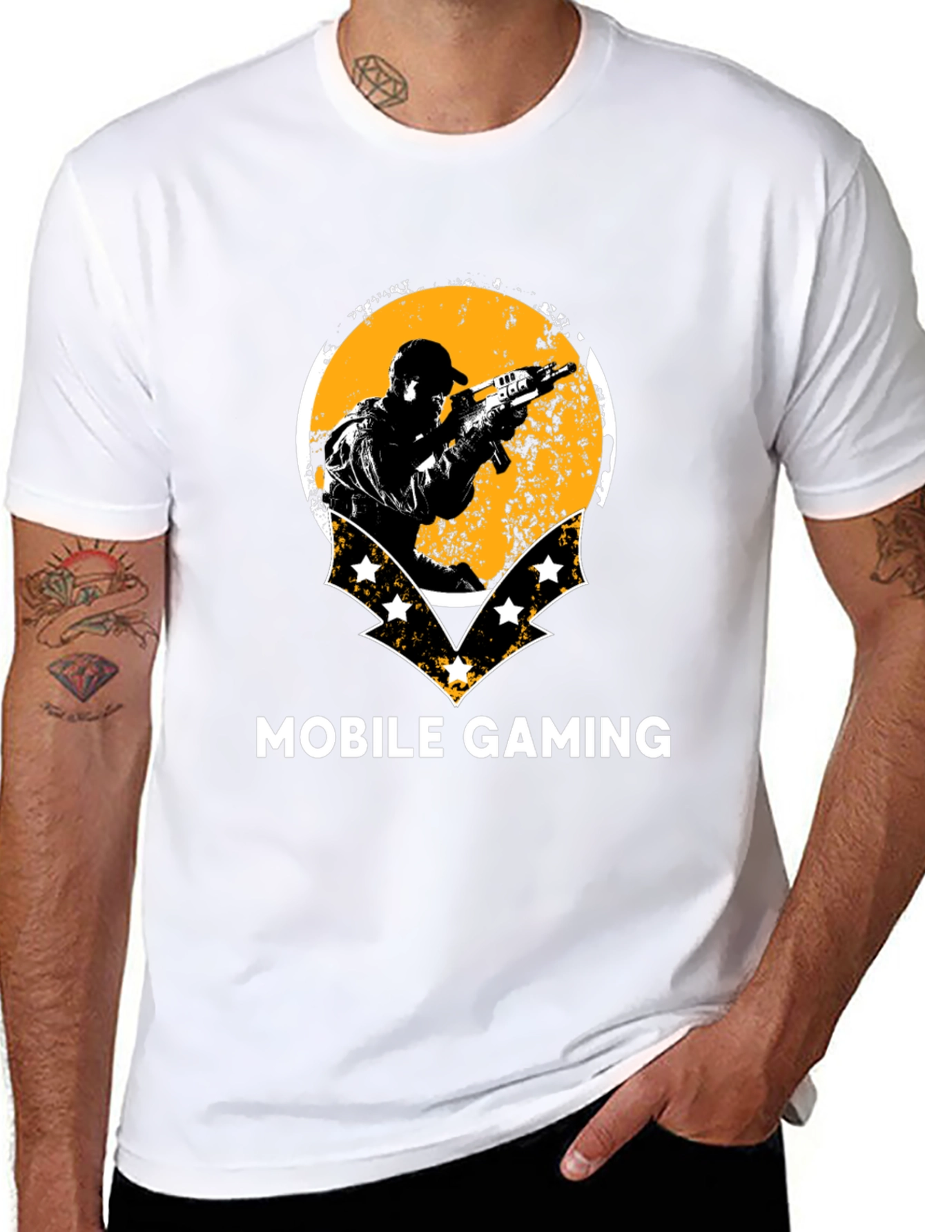 Mobile Gaming Graphic Tee - Gamer T-Shirt