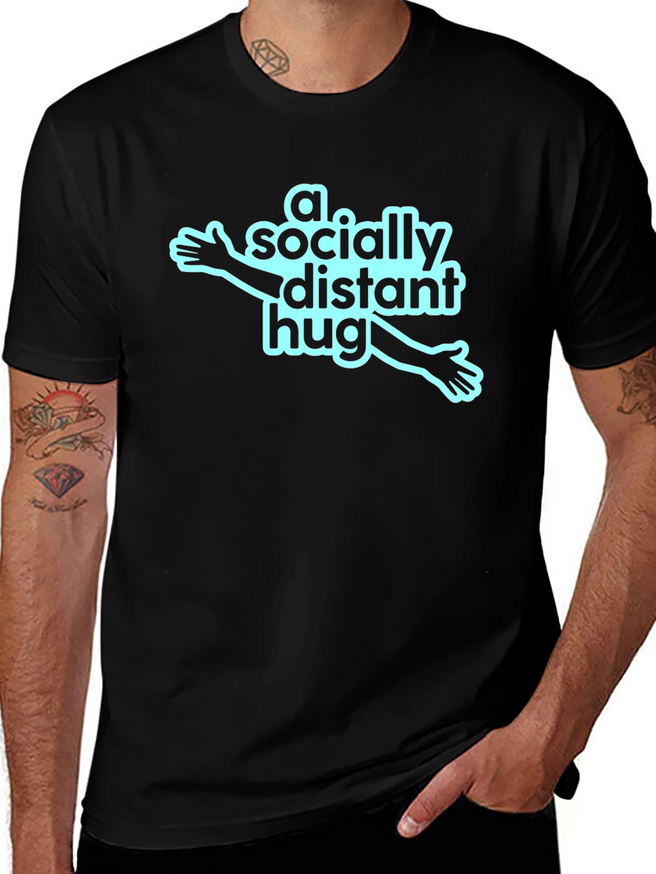 Socially Distant Hug T-Shirt