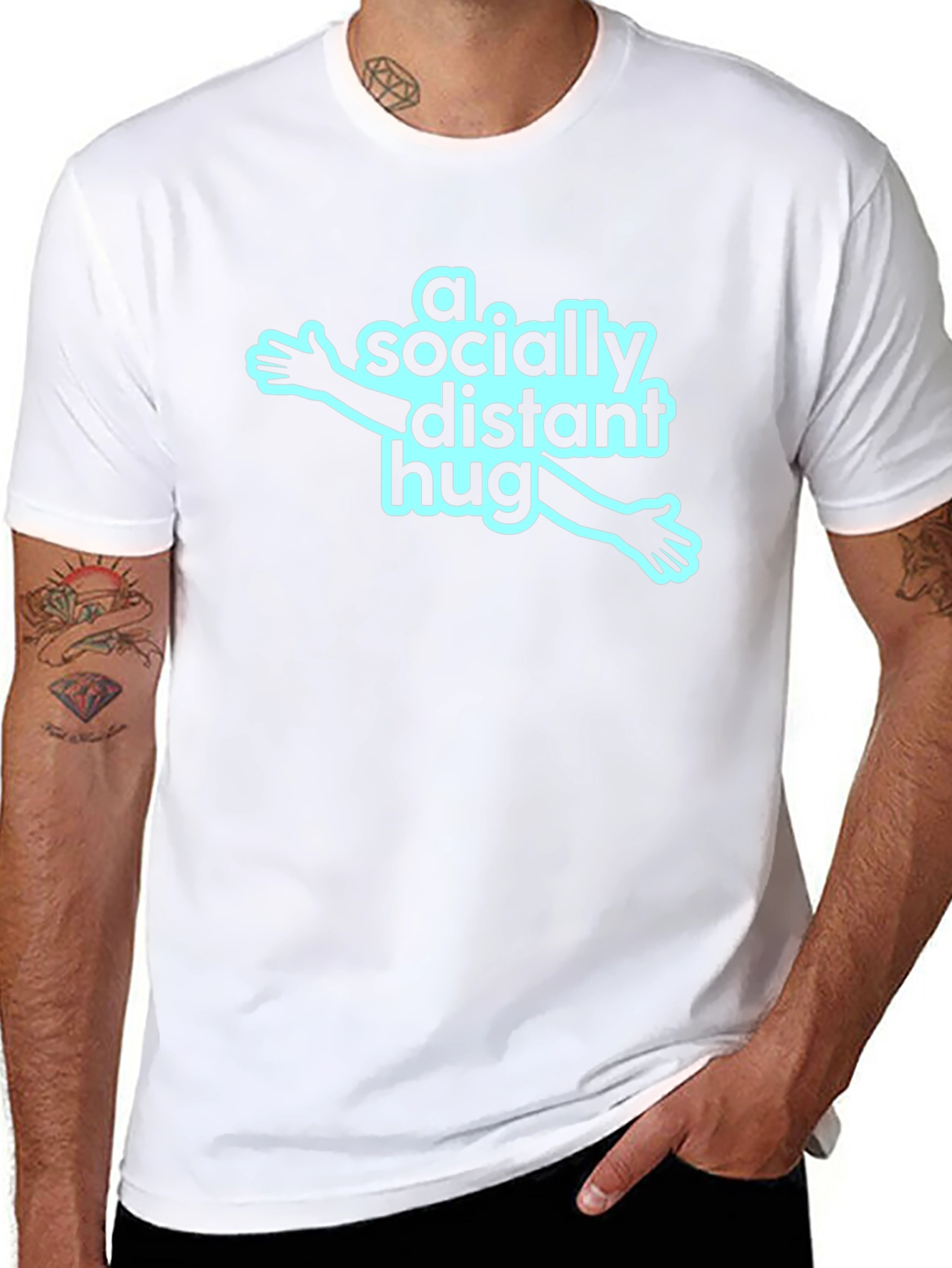Socially Distant Hug T-Shirt