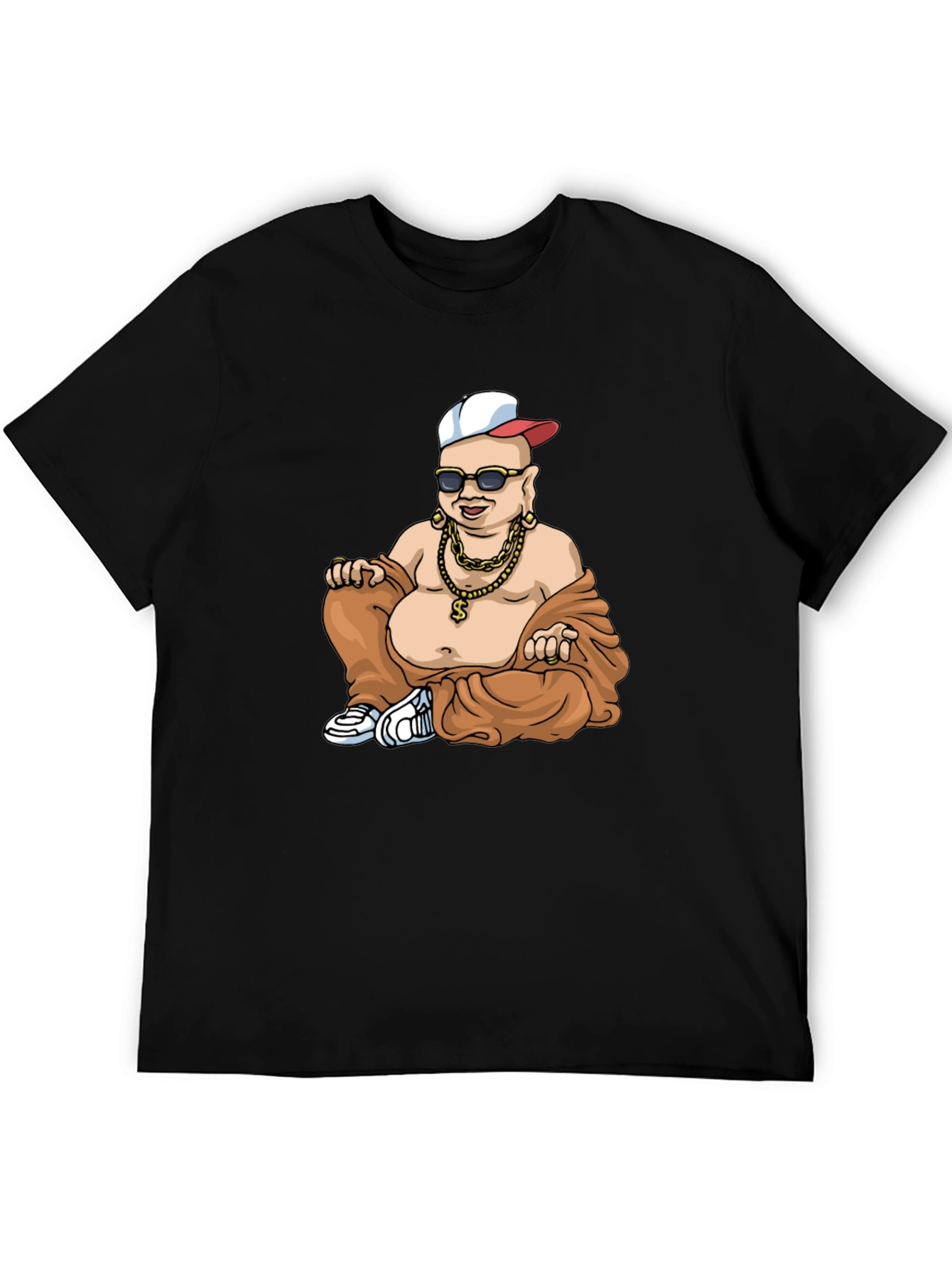 Buddha Style Mens Graphic T-Shirt