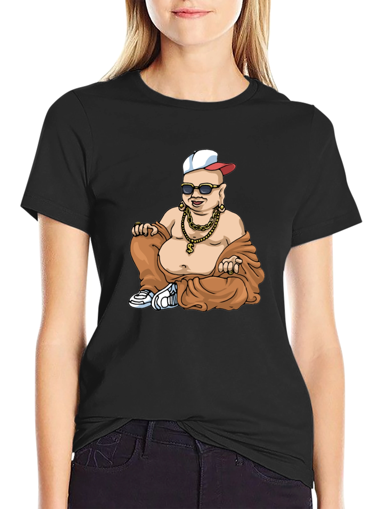Buddha Style Mens Graphic T-Shirt