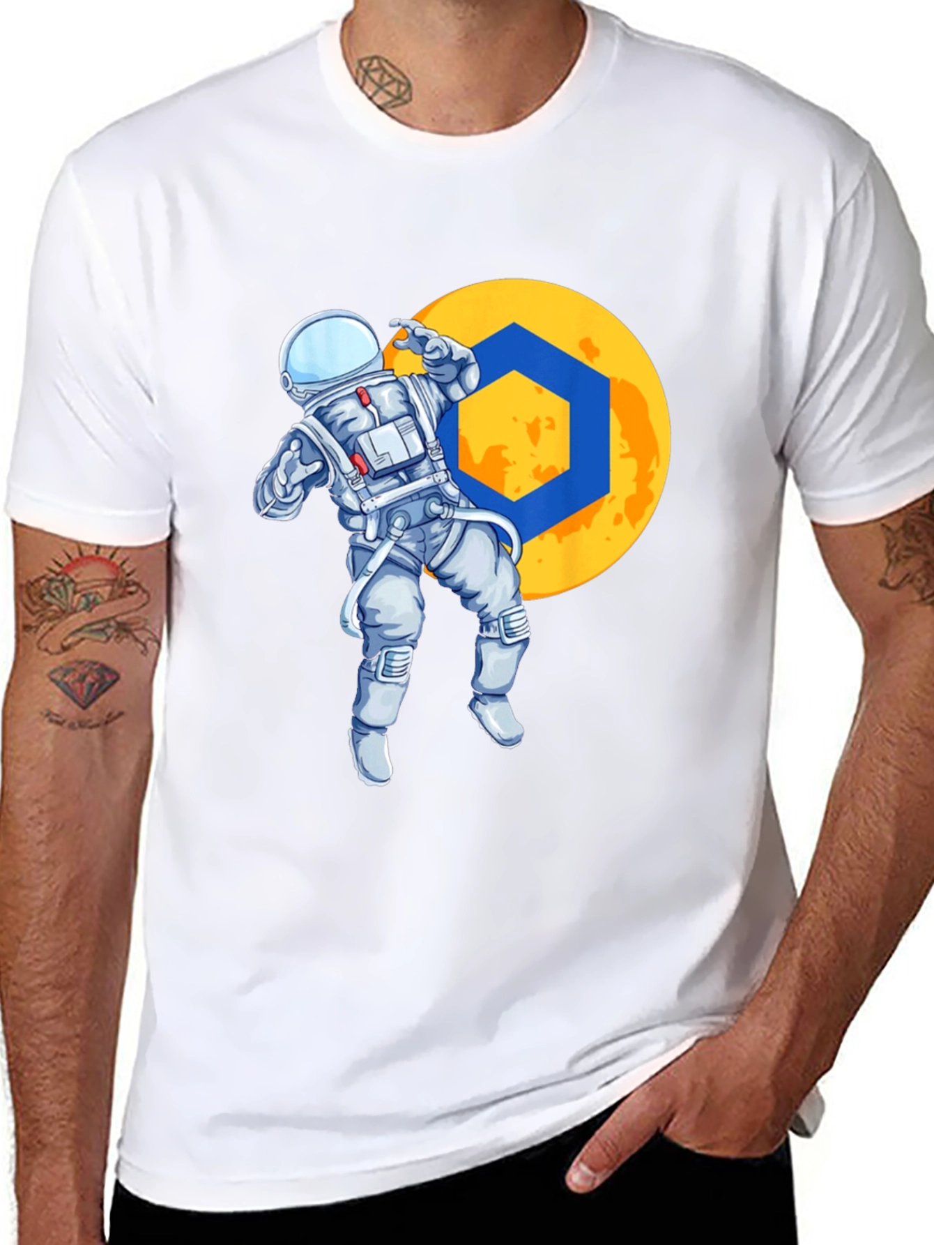 Astronaut in Space T-Shirt