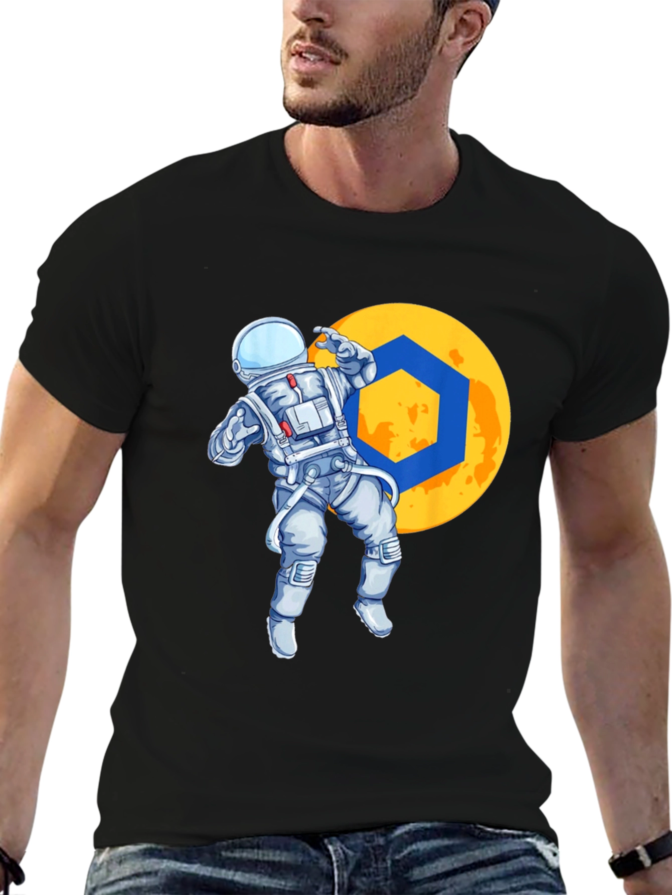 Astronaut in Space T-Shirt