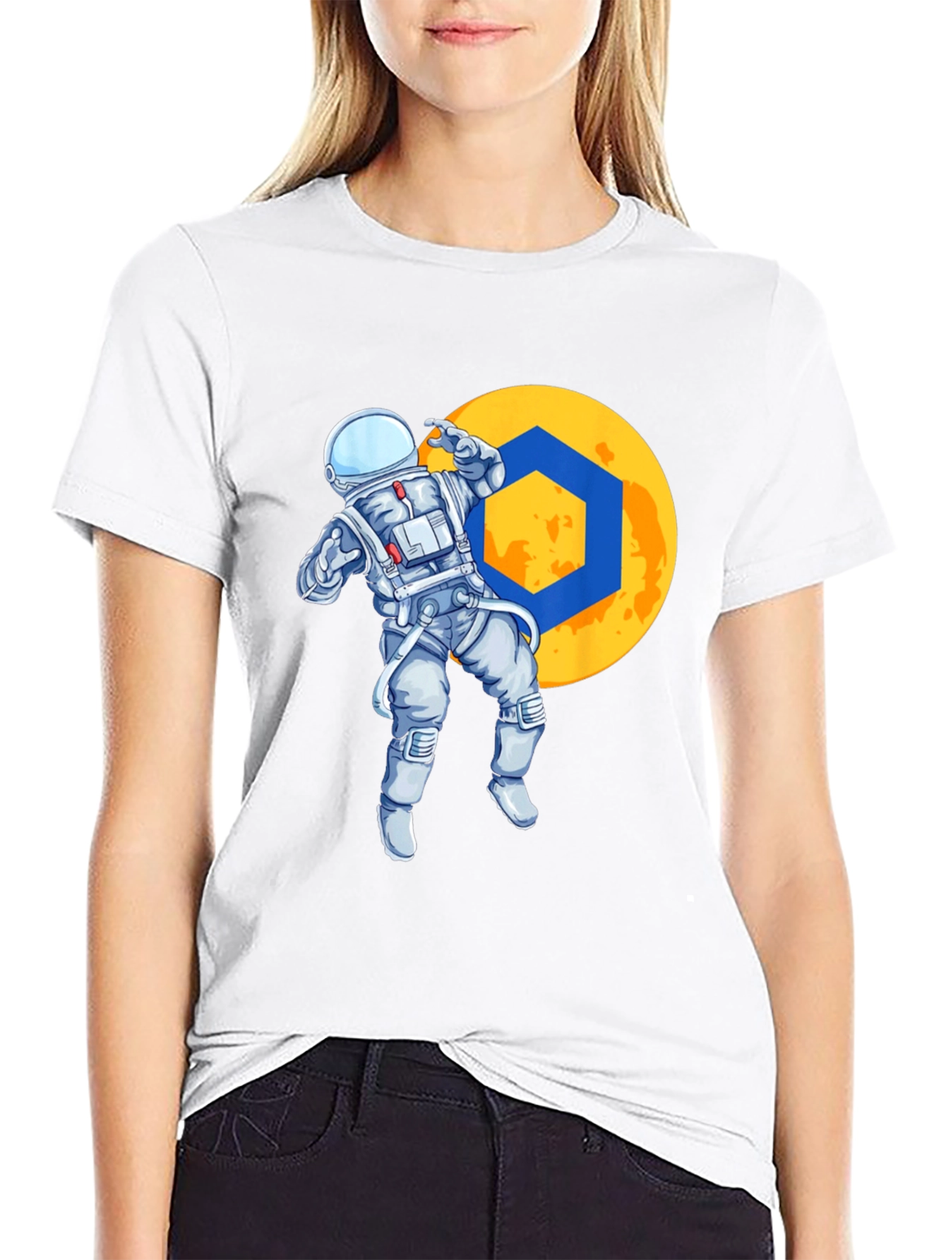 Astronaut in Space T-Shirt