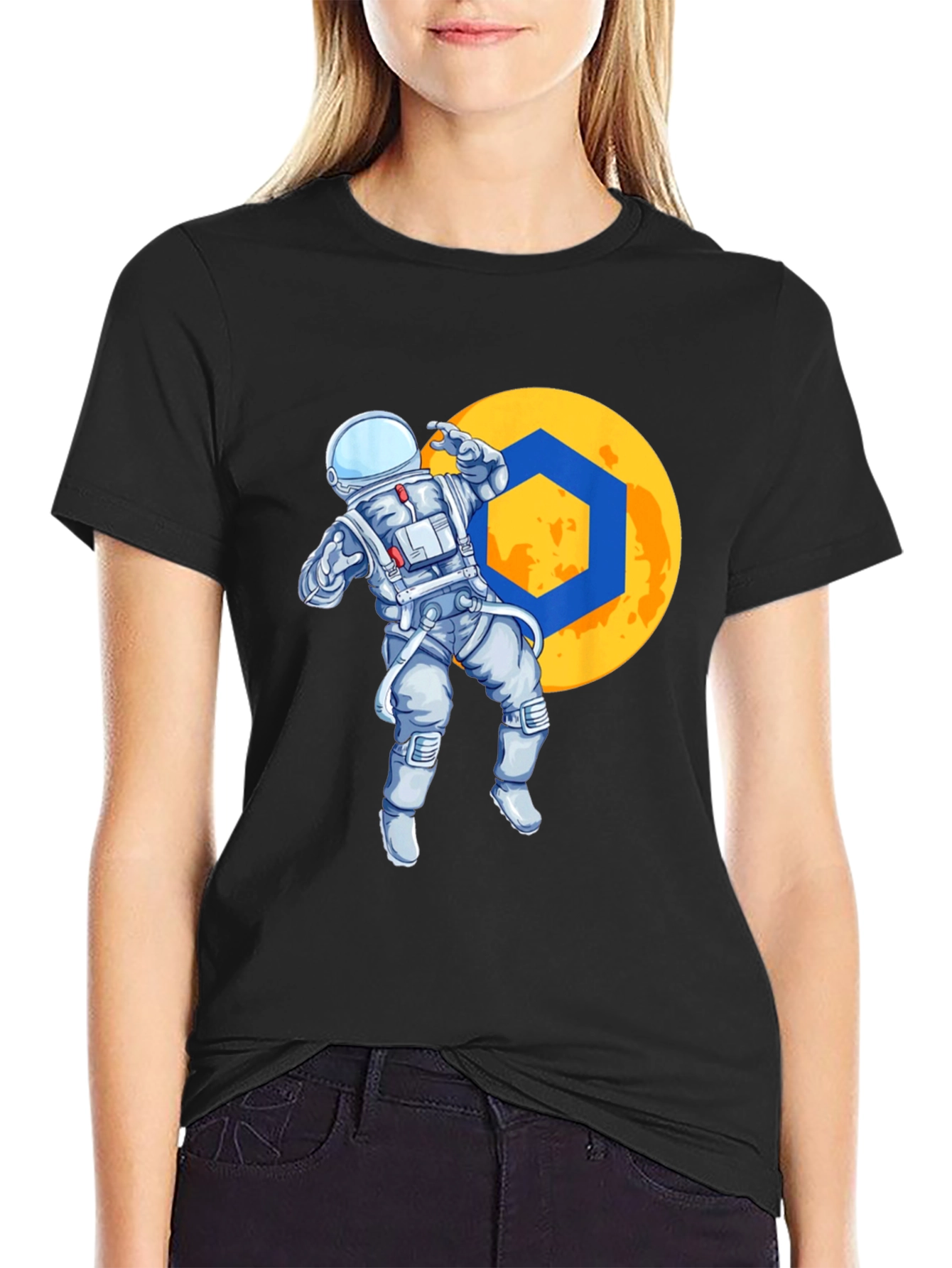 Astronaut in Space T-Shirt
