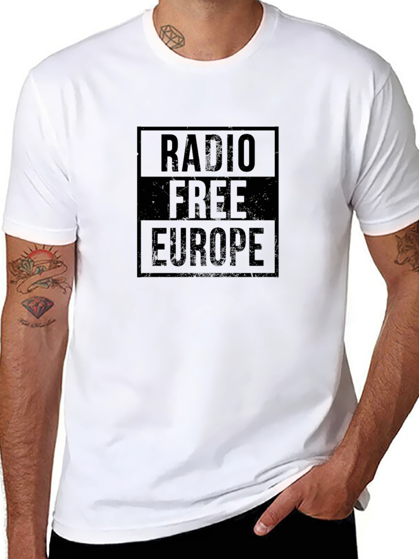 Radio Free Europe Graphic T-Shirt