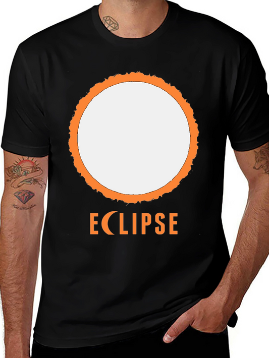 Eclipse Graphic Tee - Black Short Sleeve Shirt