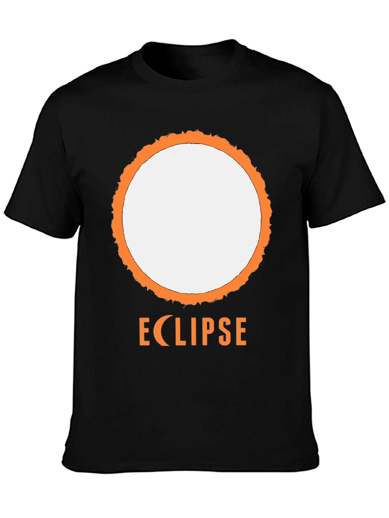Eclipse Graphic Tee - Black Short Sleeve Shirt