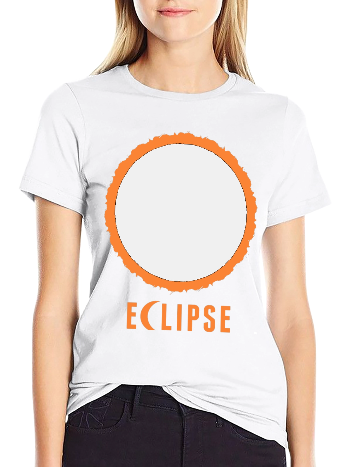 Eclipse Graphic Tee - Black Short Sleeve Shirt