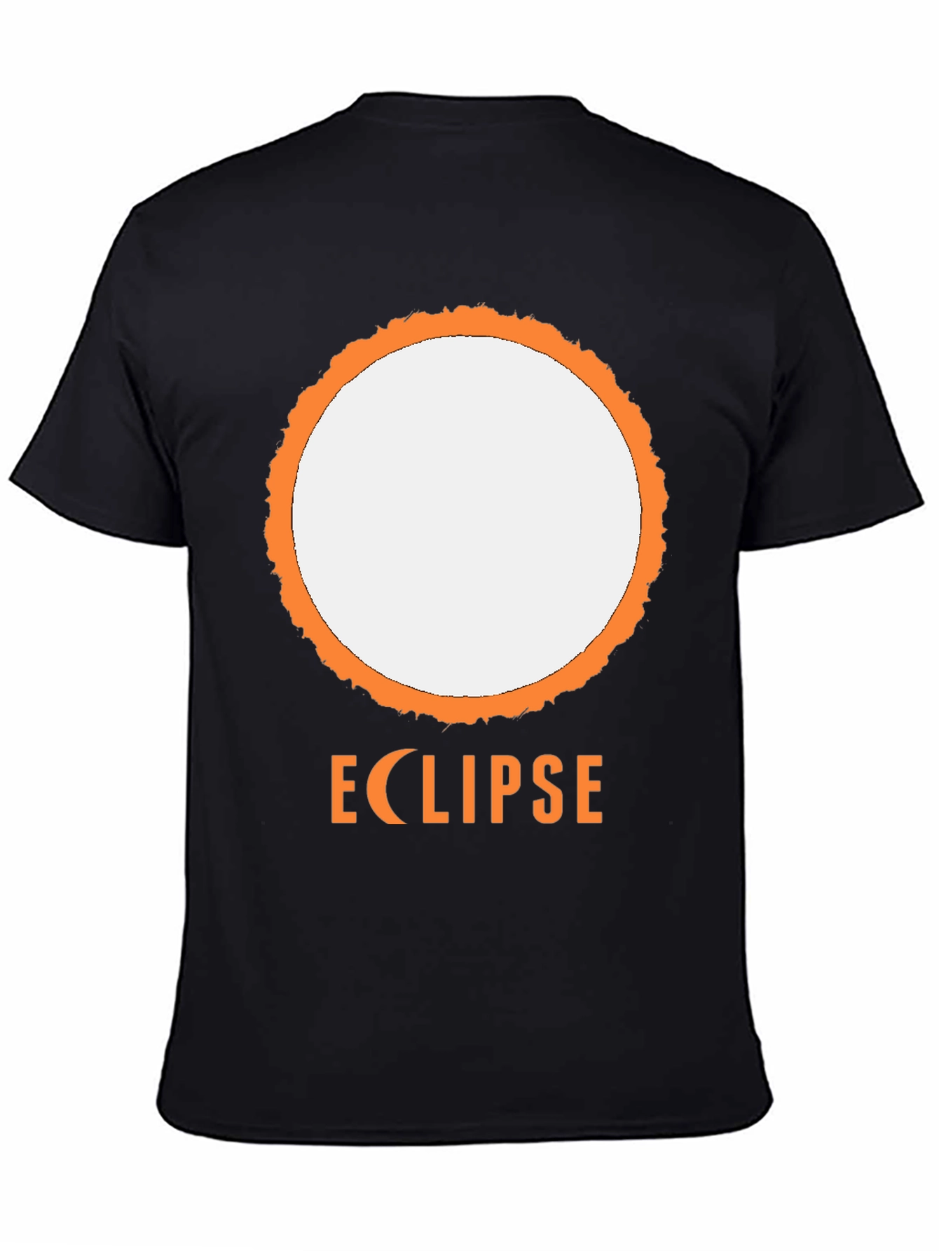 Eclipse Graphic Tee - Black Short Sleeve Shirt