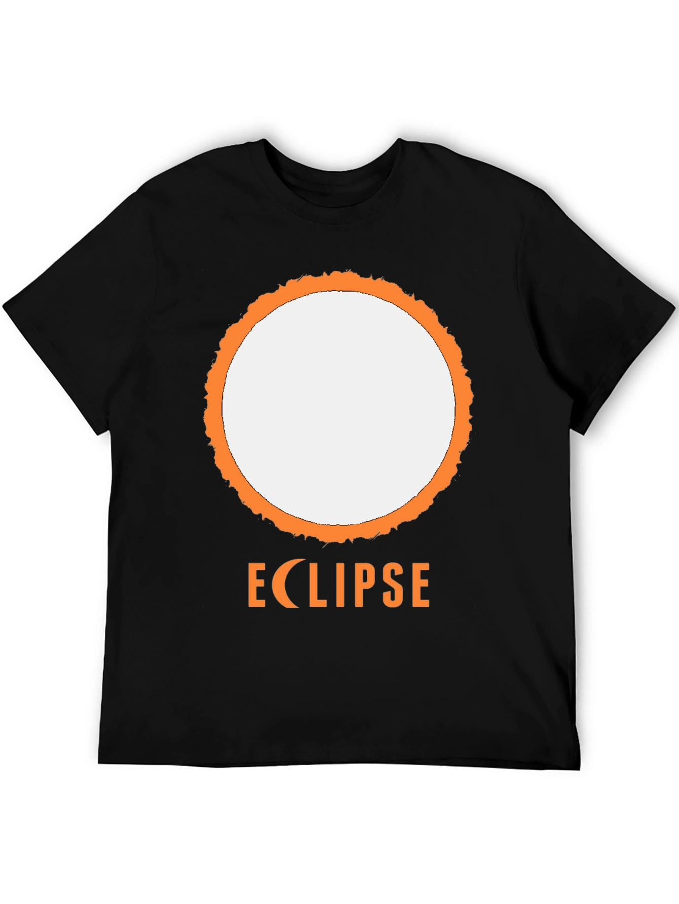Eclipse Graphic Tee - Black Short Sleeve Shirt