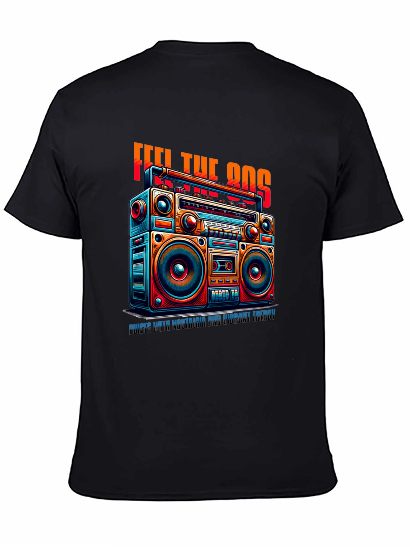 Retro 80s Boombox T-Shirt