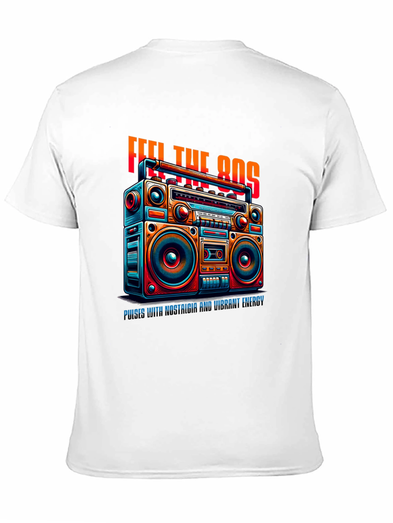 Retro 80s Boombox T-Shirt