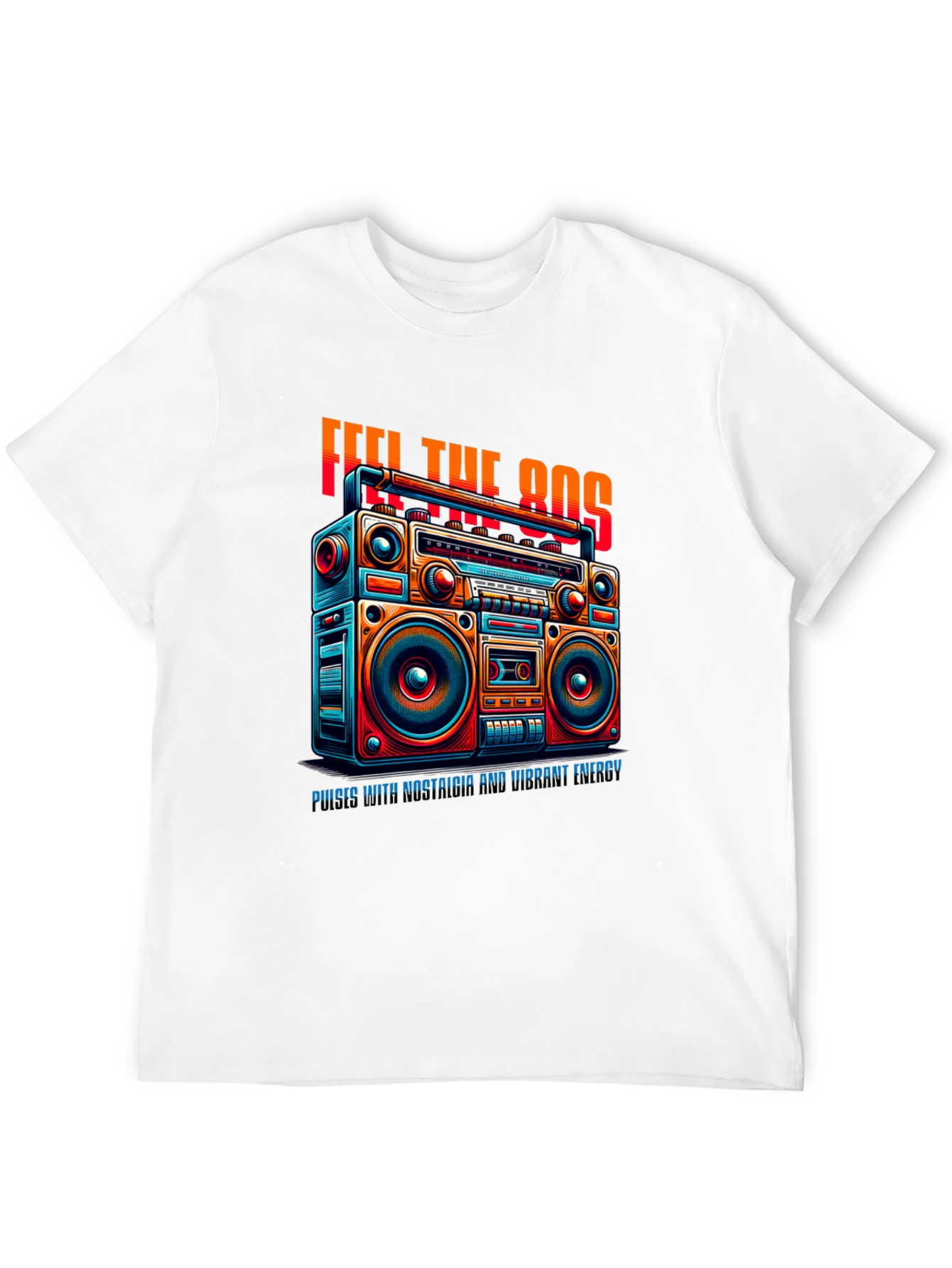 Retro 80s Boombox T-Shirt