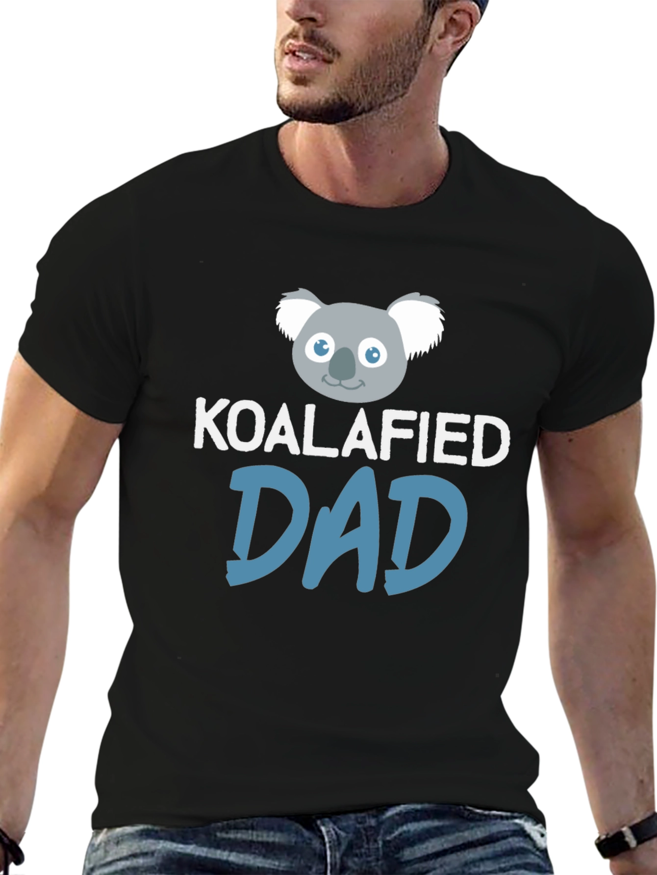 Koalafied Dad Graphic T-Shirt