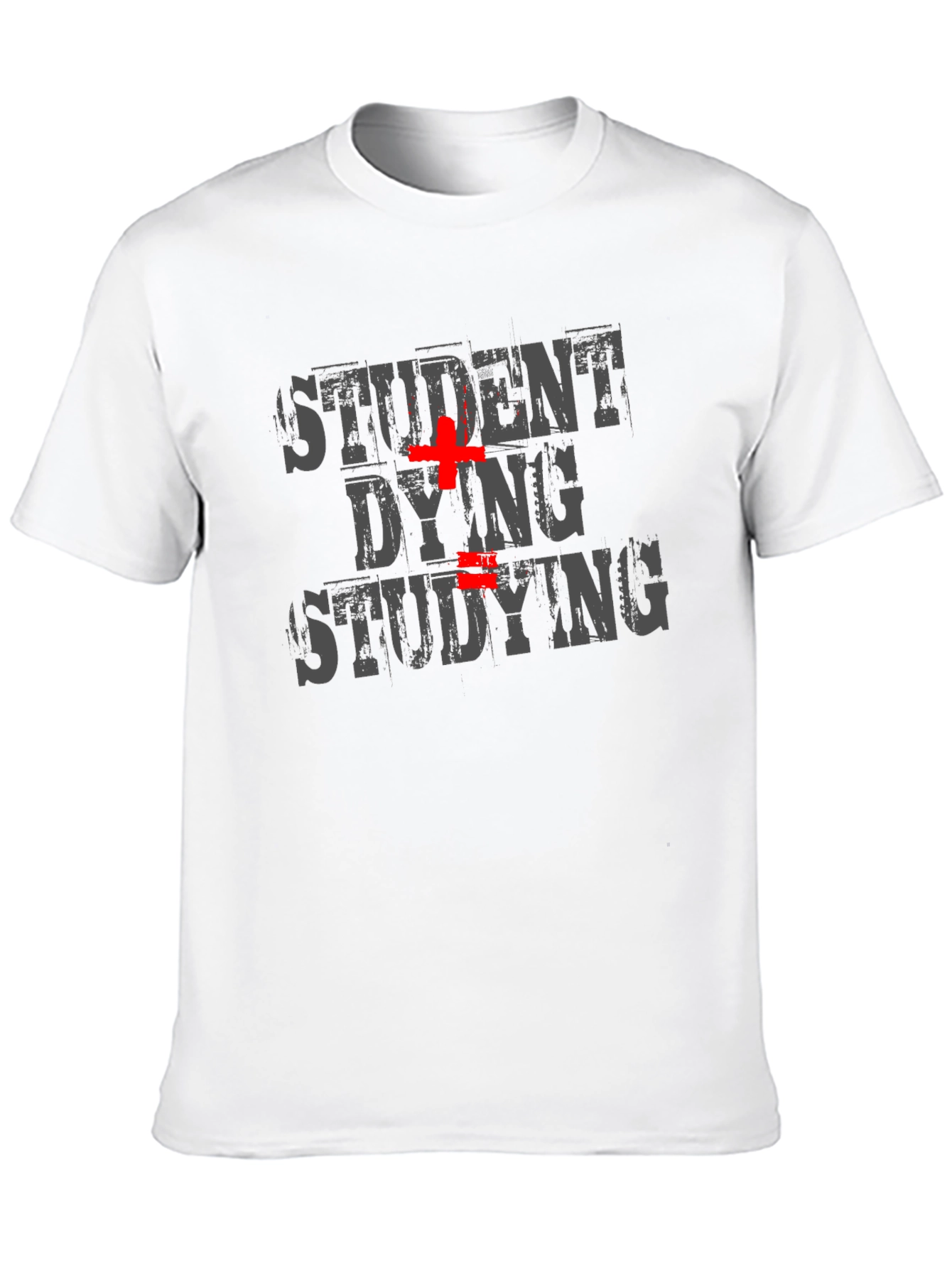 Student Dying Studying Graphic Tee