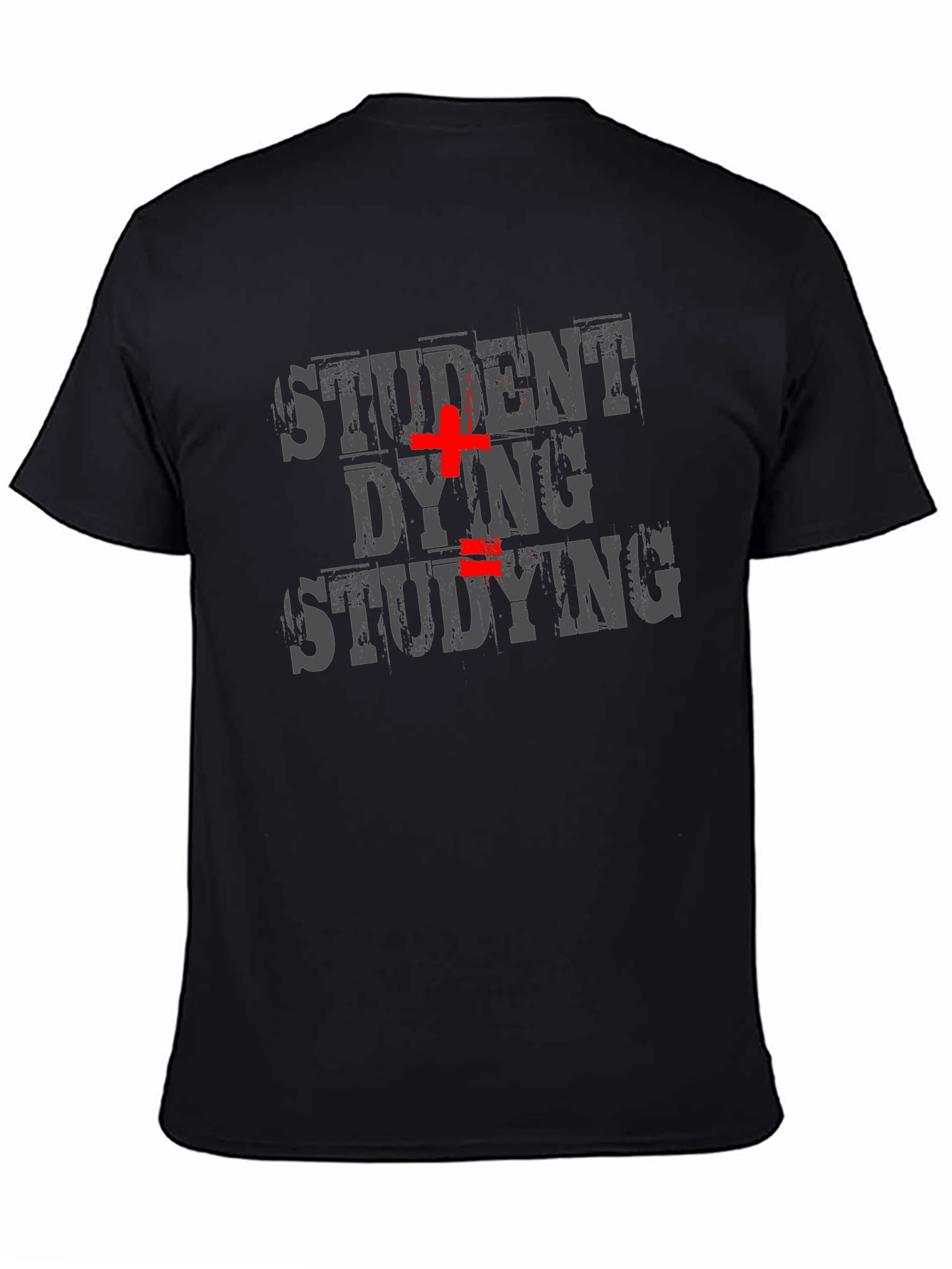 Student Dying Studying Graphic Tee