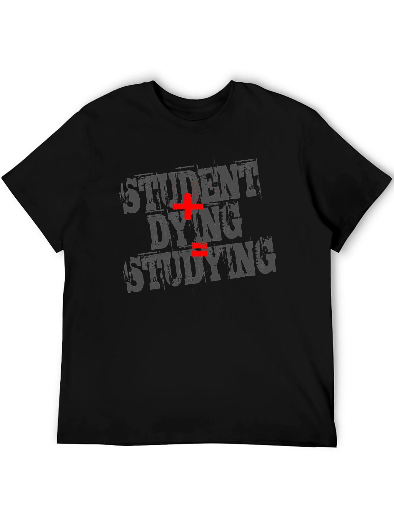 Student Dying Studying Graphic Tee
