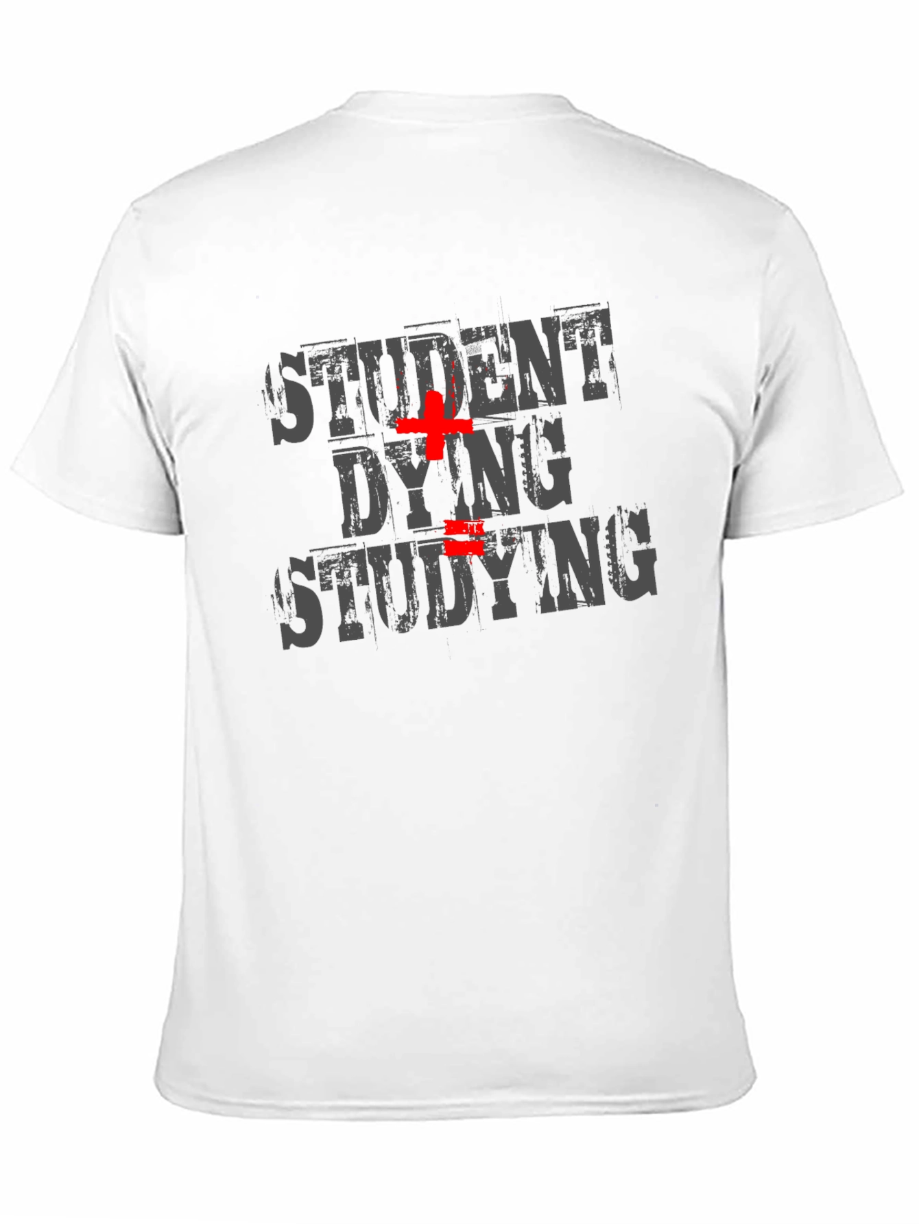 Student Dying Studying Graphic Tee