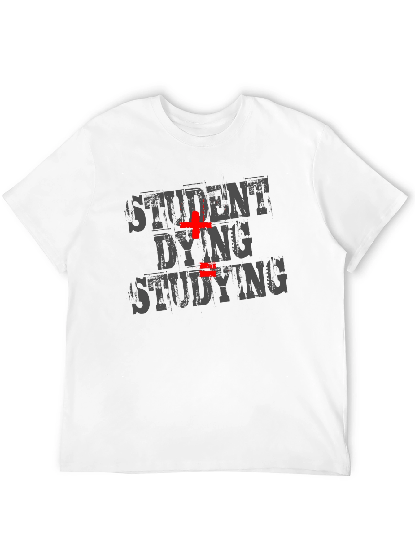 Student Dying Studying Graphic Tee