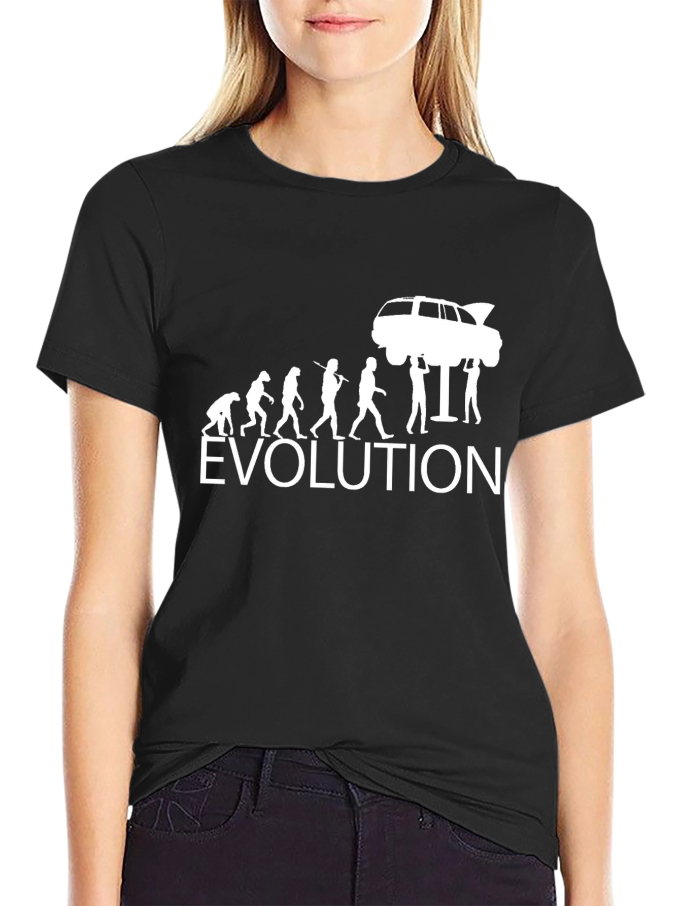 Evolution Mechanic T-Shirt - Automotive Repair Gift