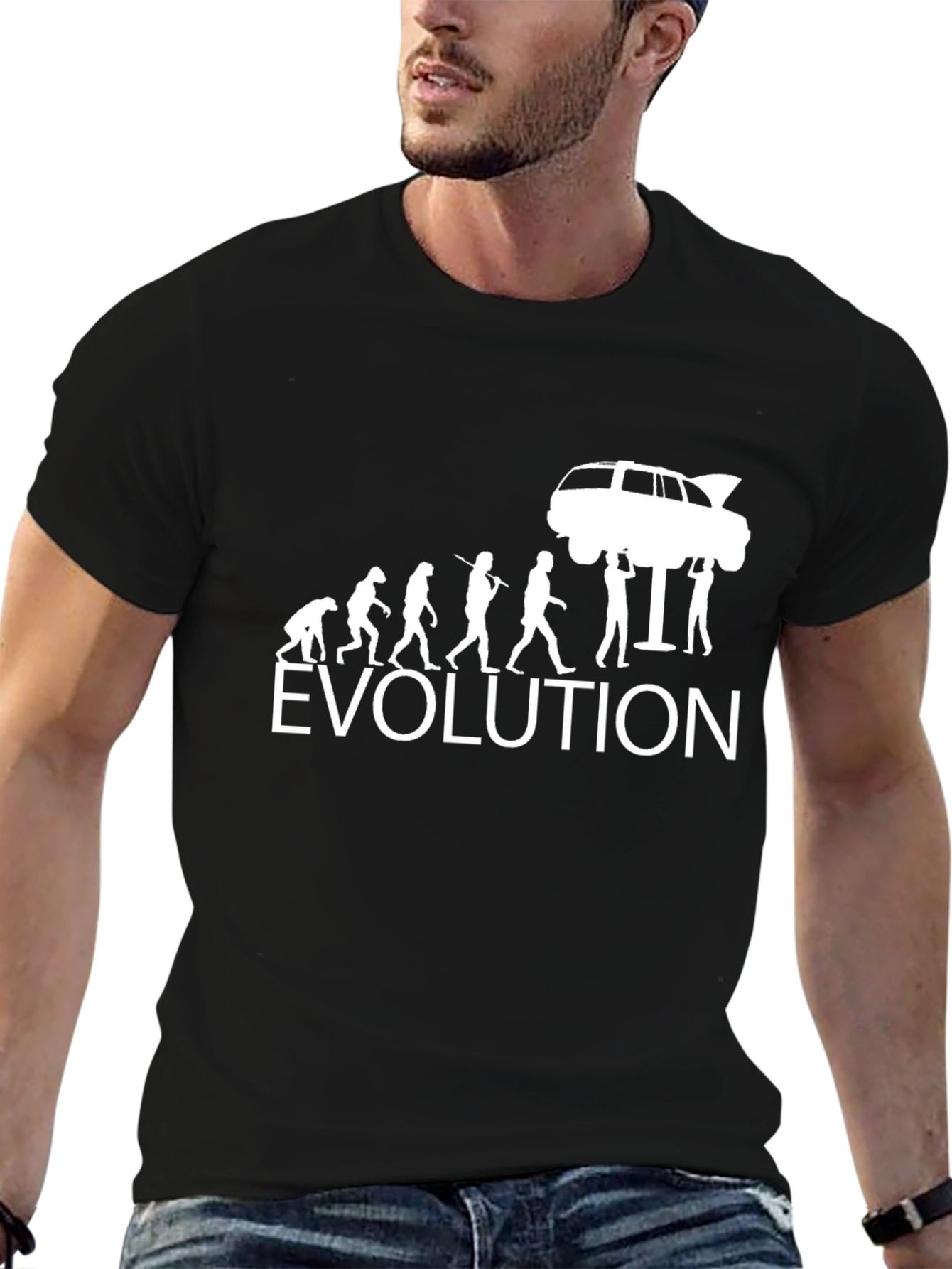 Evolution Mechanic T-Shirt - Automotive Repair Gift