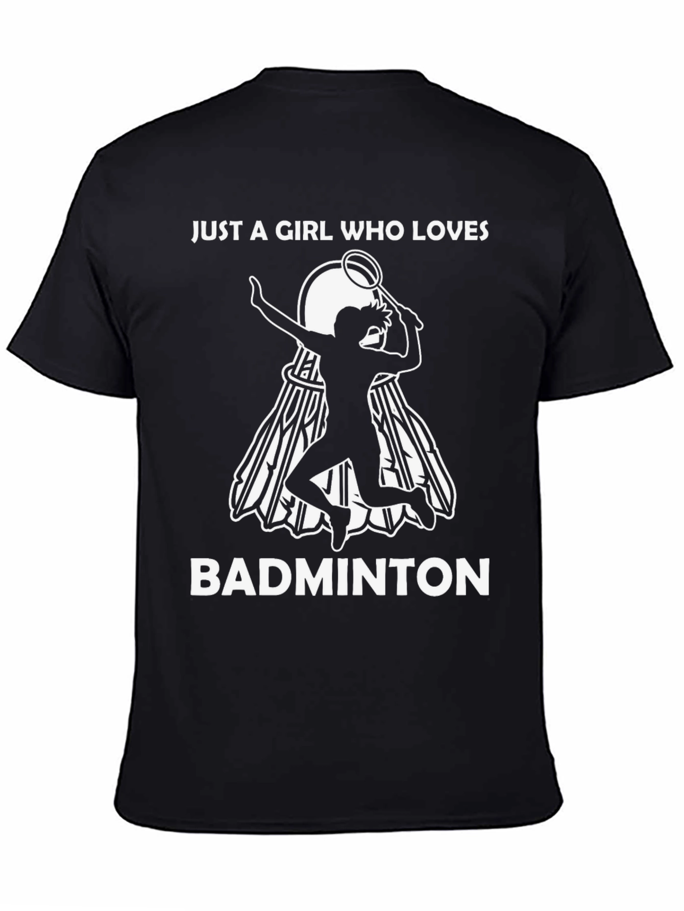 Badminton Girl T-Shirt - Love for Badminton