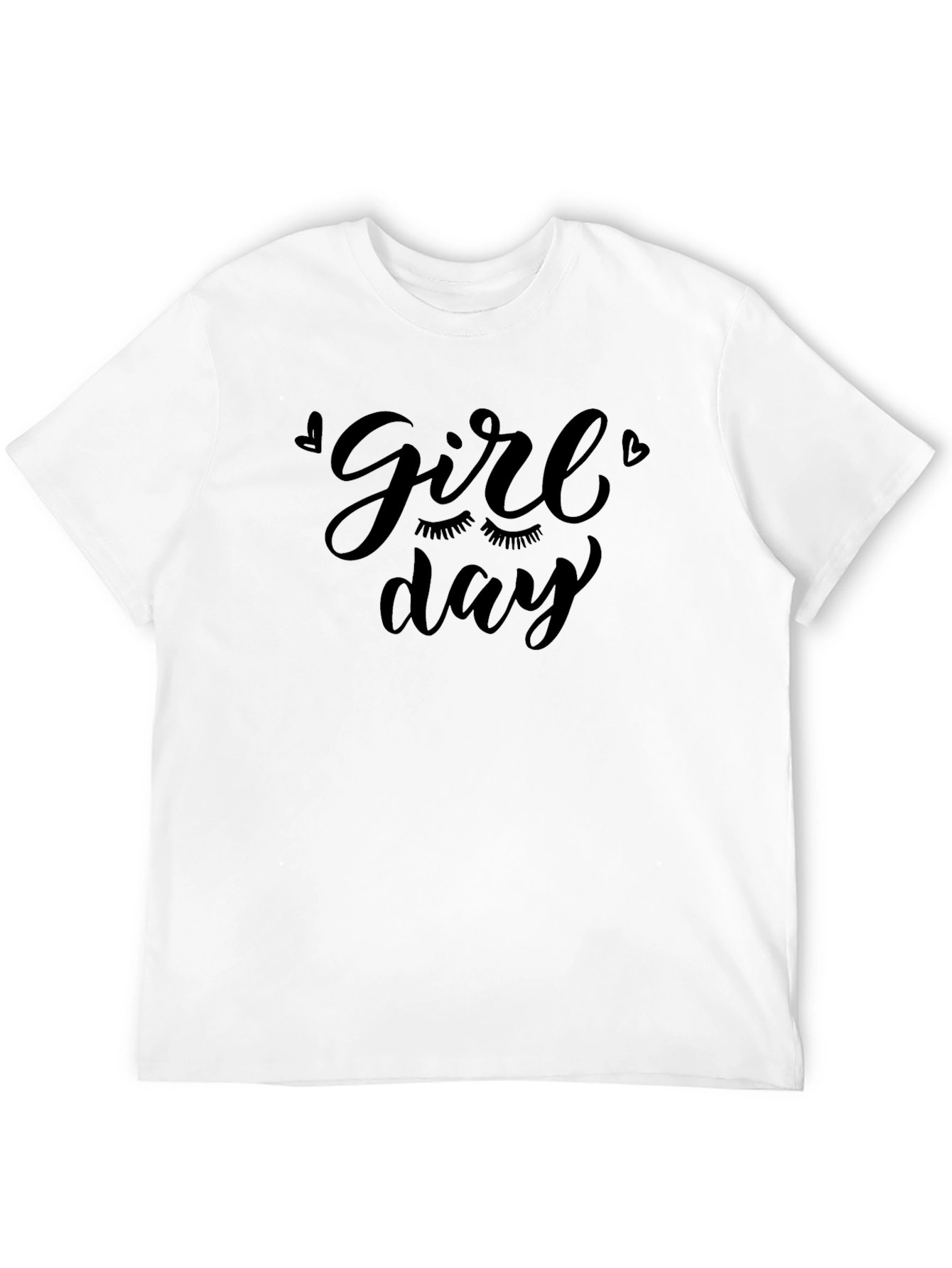 Girl Day Graphic Tee - Trendy Casual Top