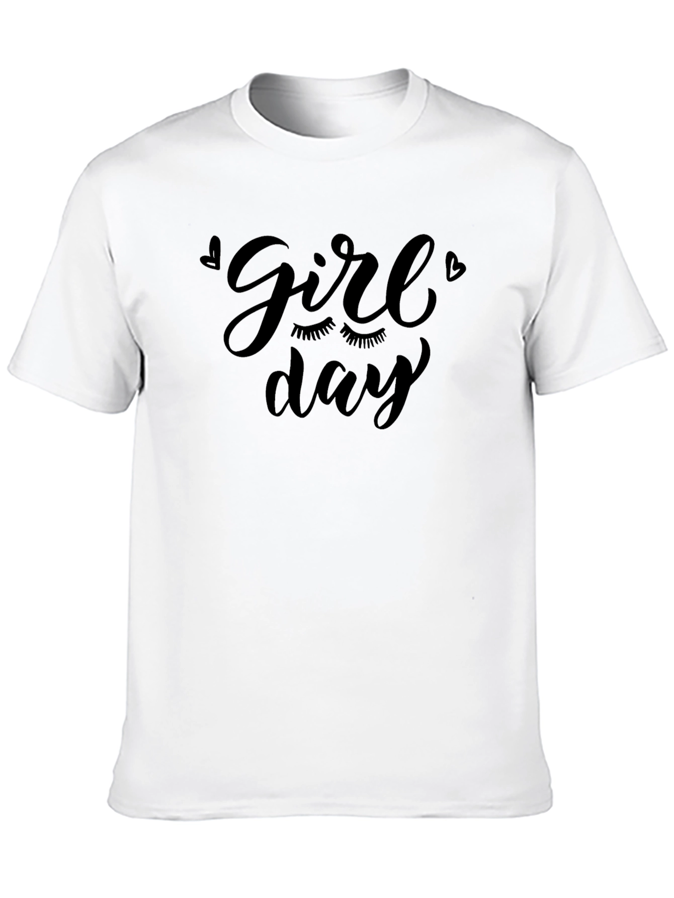 Girl Day Graphic Tee - Trendy Casual Top