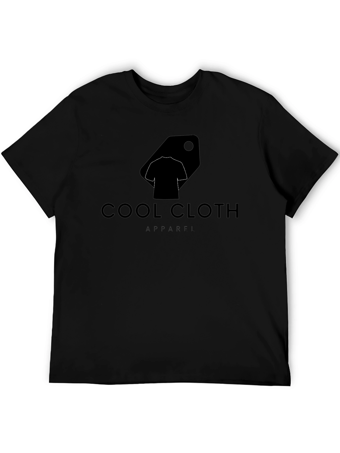 Cool Cloth Apparel T-Shirt - Modern Black Tee