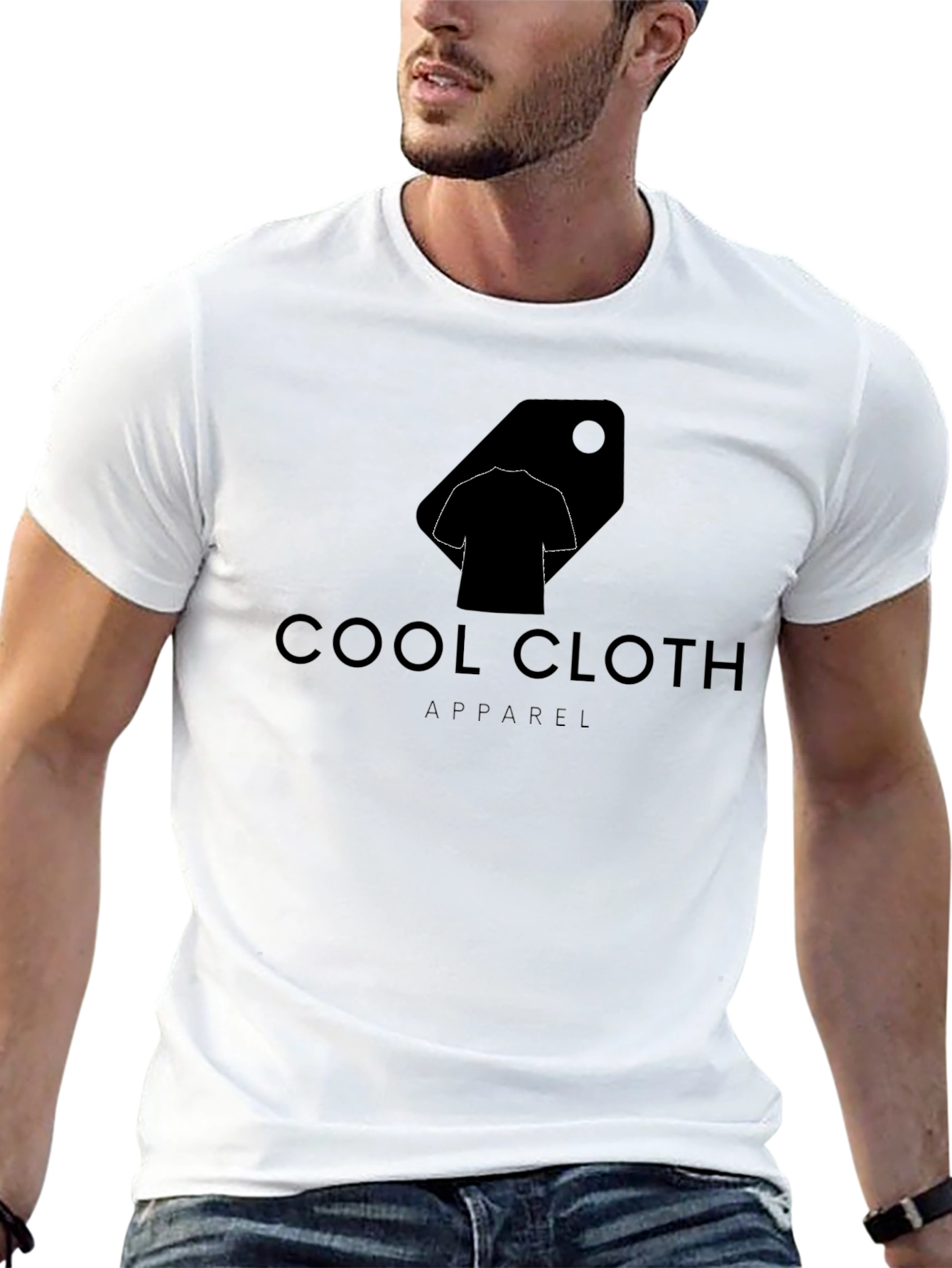 Cool Cloth Apparel T-Shirt - Modern Black Tee