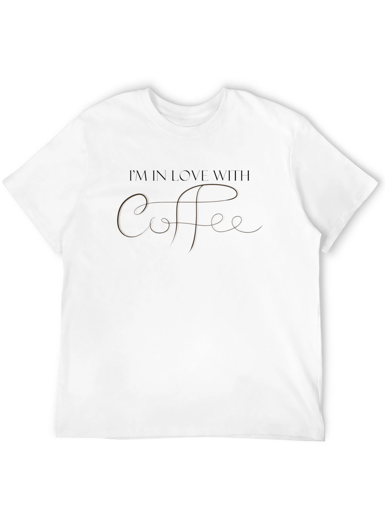Coffee Lovers Tee: Im In Love With Coffee