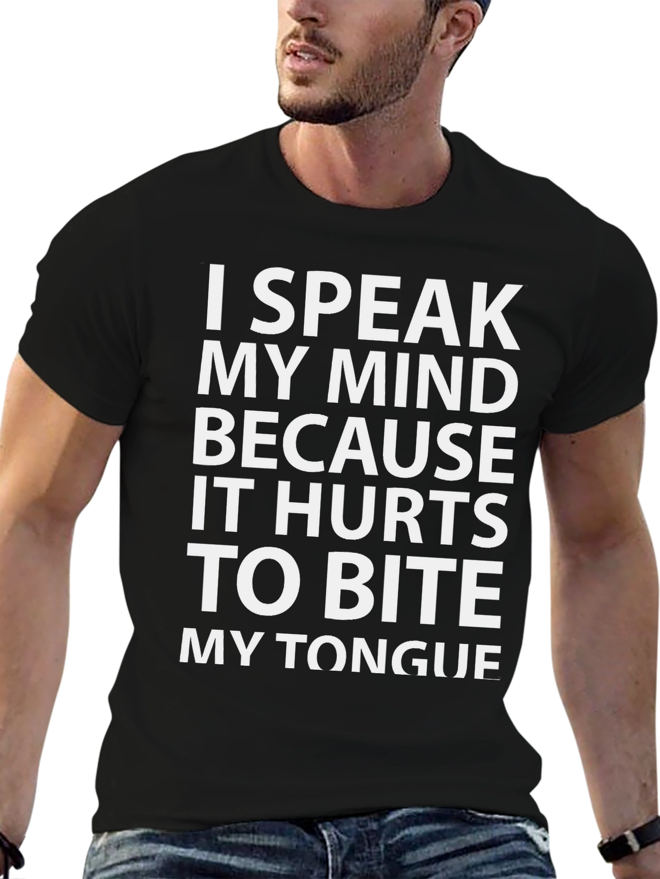 Speak My Mind Graphic Tee - Bold Statement Shirt