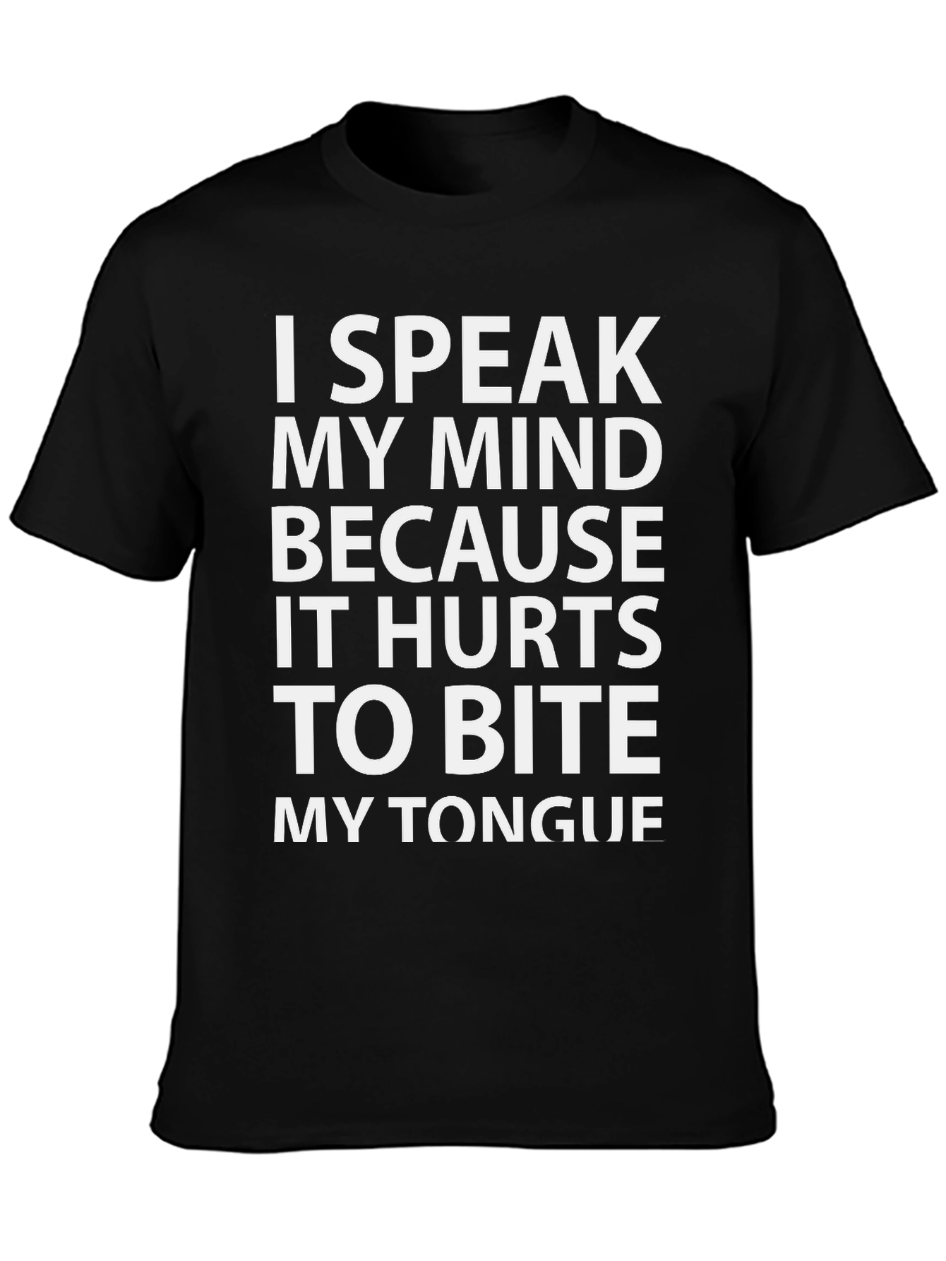 Speak My Mind Graphic Tee - Bold Statement Shirt